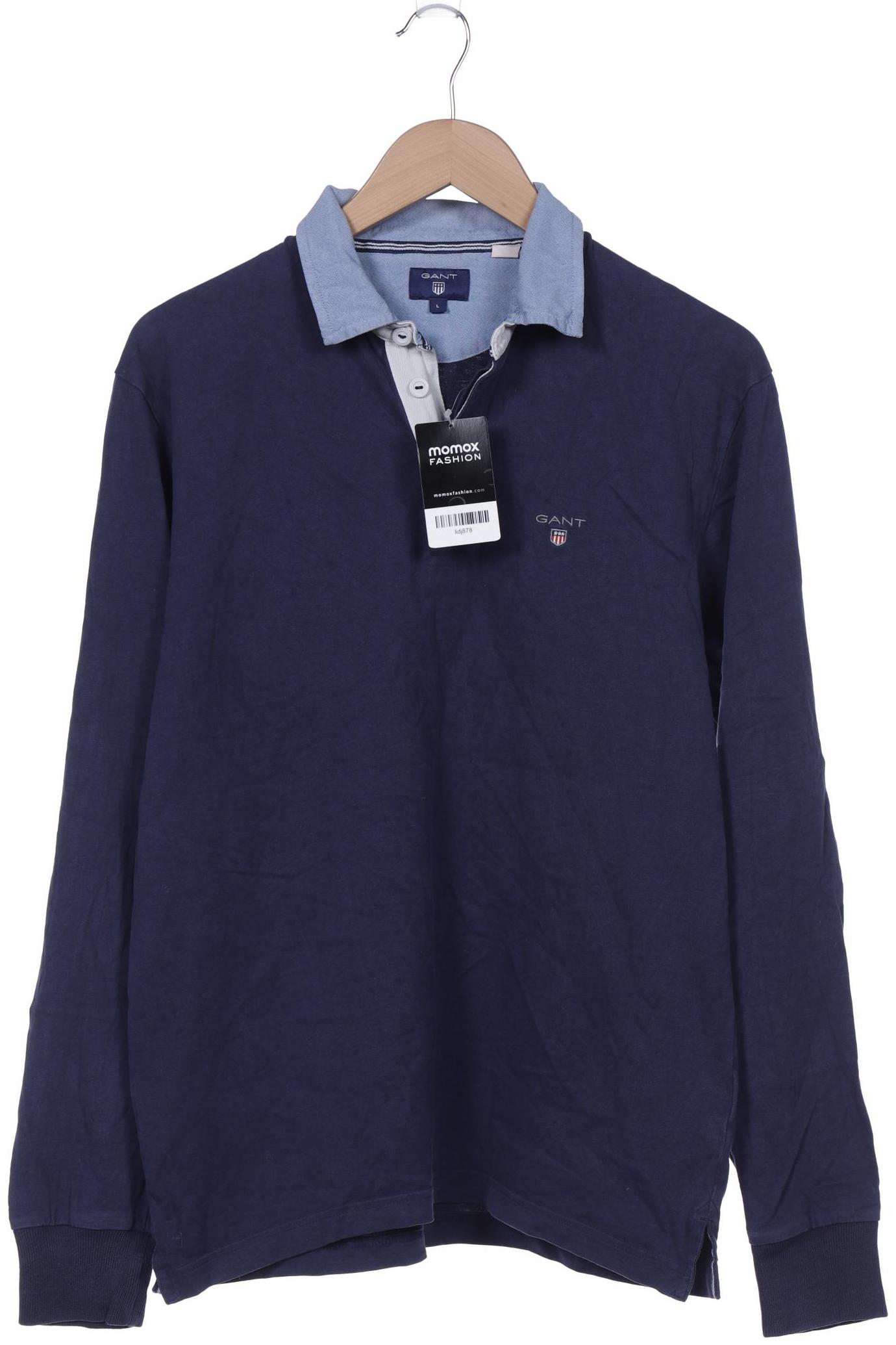 

Gant Herren Langarmshirt, marineblau, Gr. 52