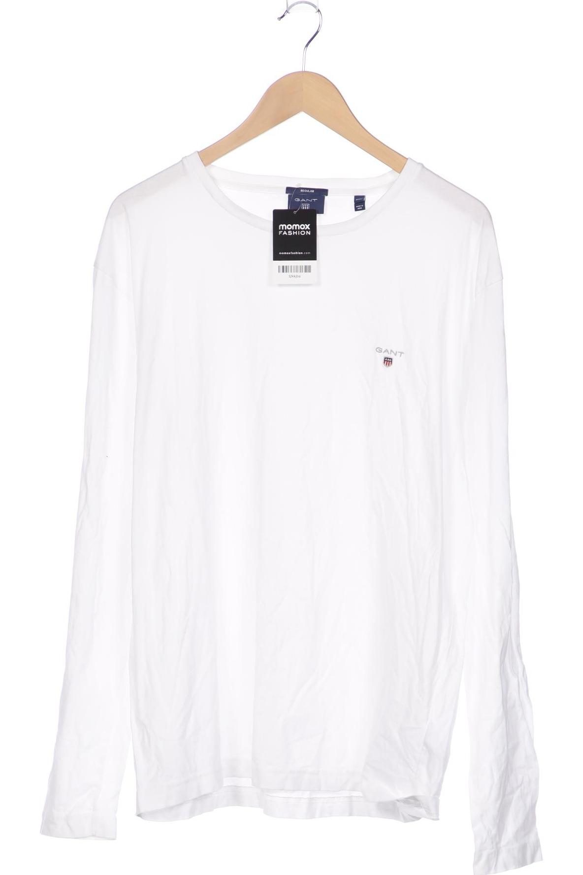 

Gant Herren Langarmshirt, weiß, Gr. 56