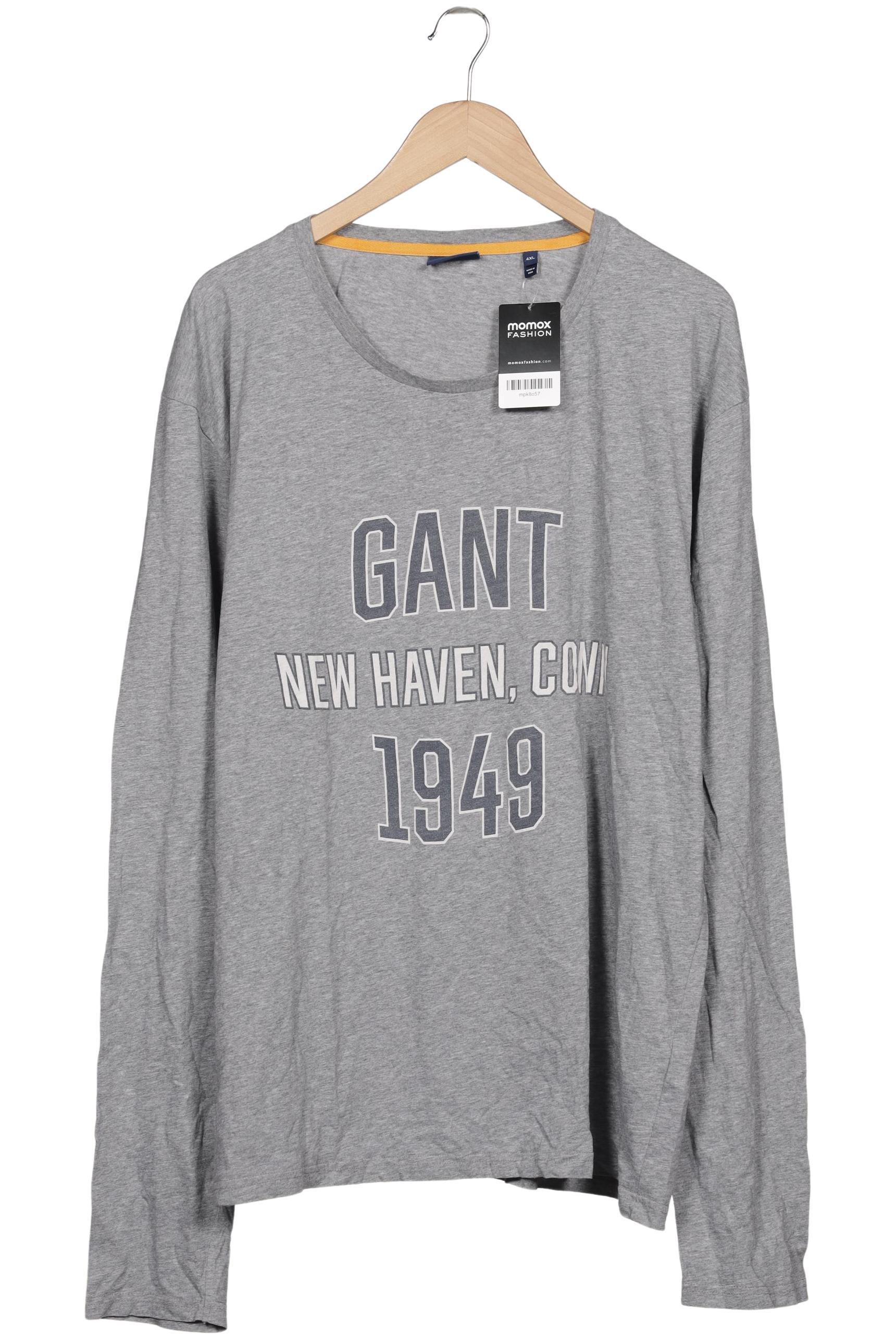 

Gant Herren Langarmshirt, grau, Gr. 60