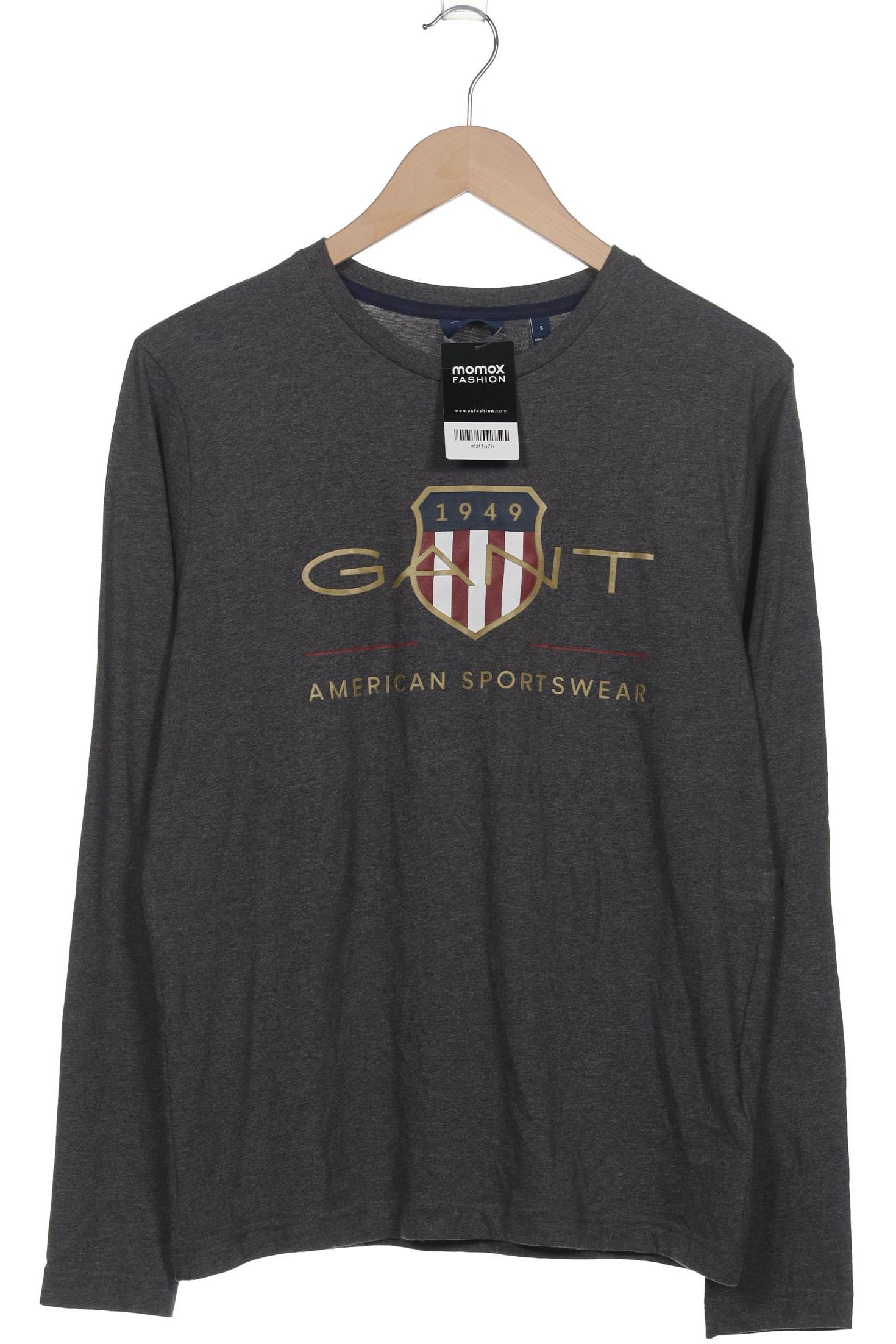 

Gant Herren Langarmshirt, grau, Gr. 46