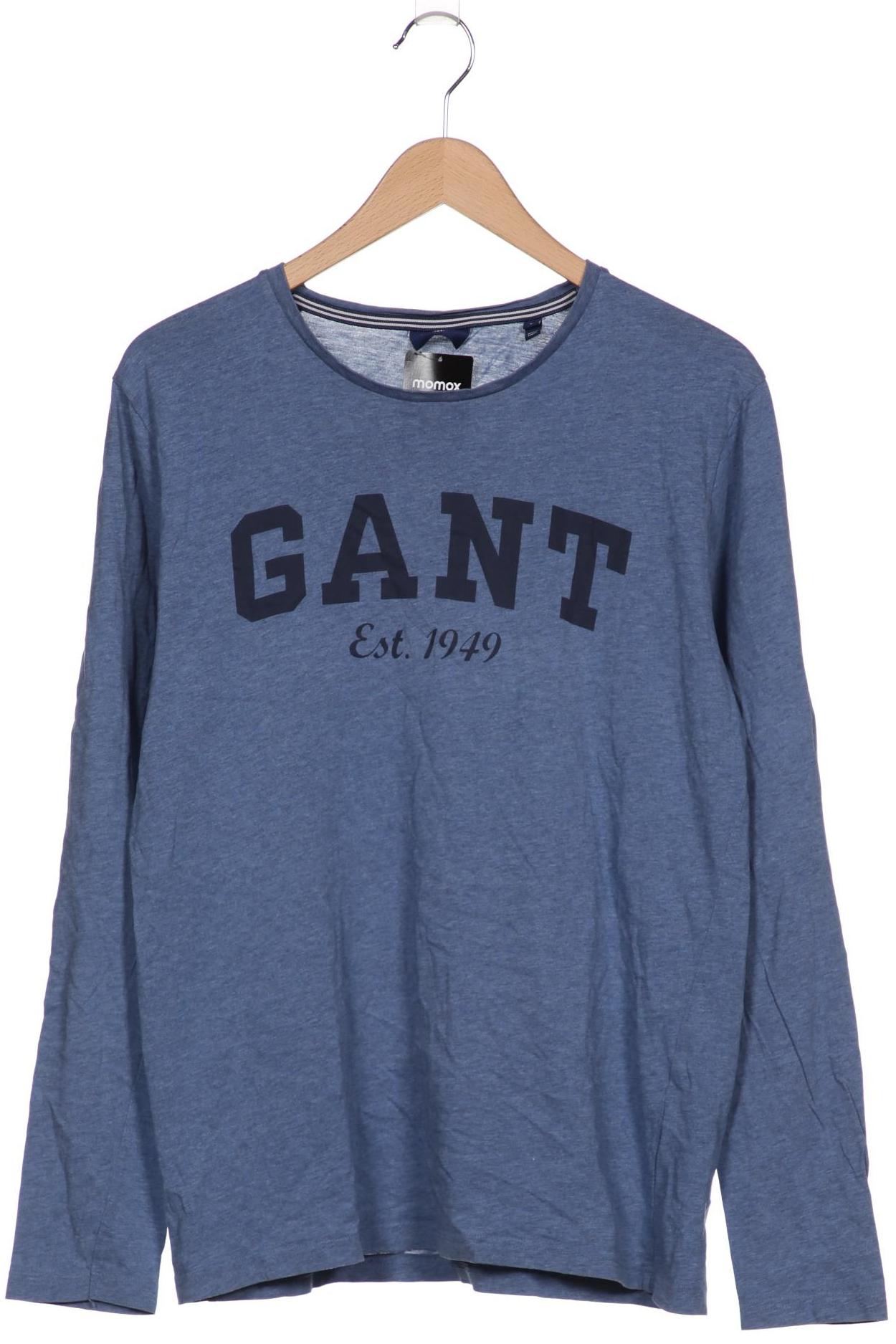 

GANT Herren Langarmshirt, blau