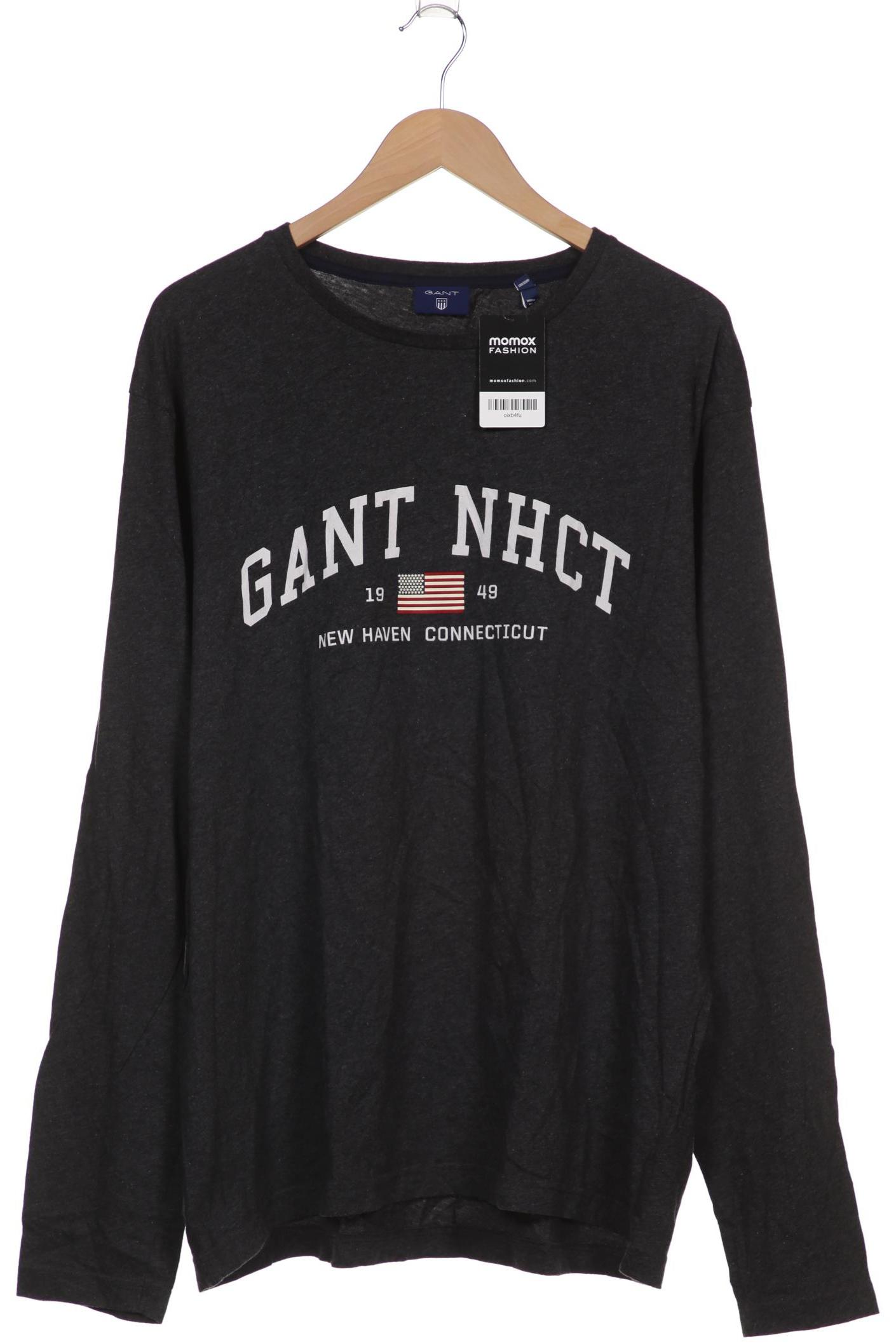 

GANT Herren Langarmshirt, grau