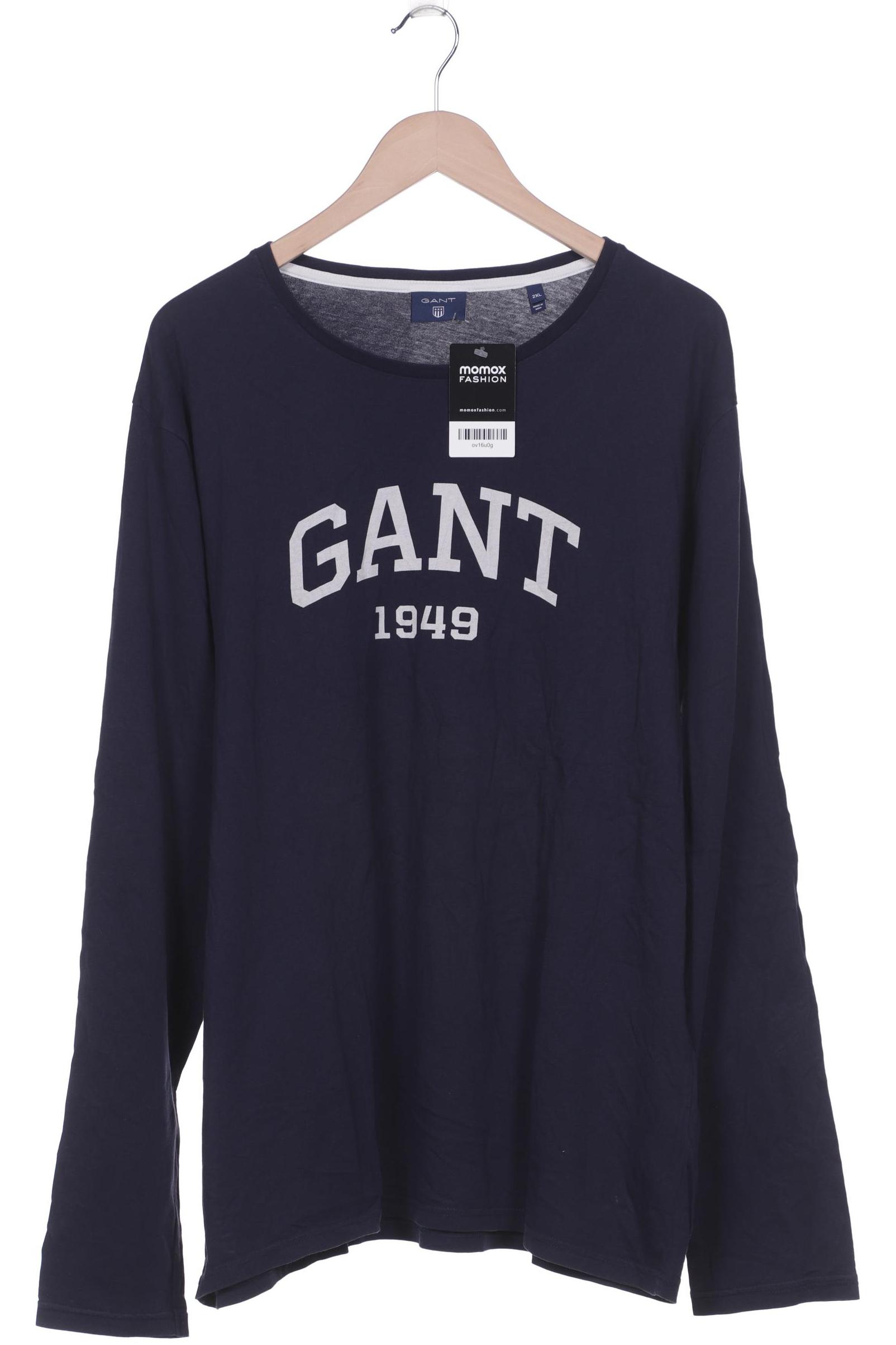 

GANT Herren Langarmshirt, marineblau