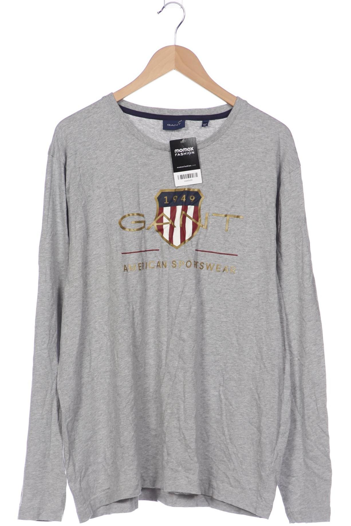 

Gant Herren Langarmshirt, grau, Gr. 58
