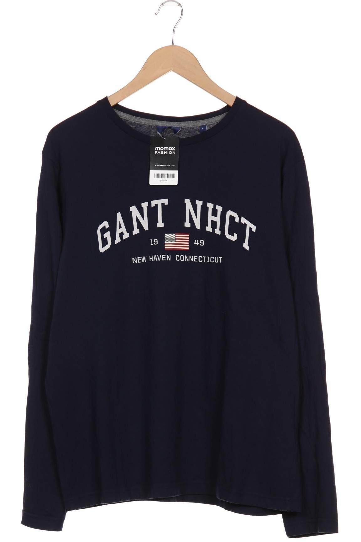 

Gant Herren Langarmshirt, marineblau, Gr. 52