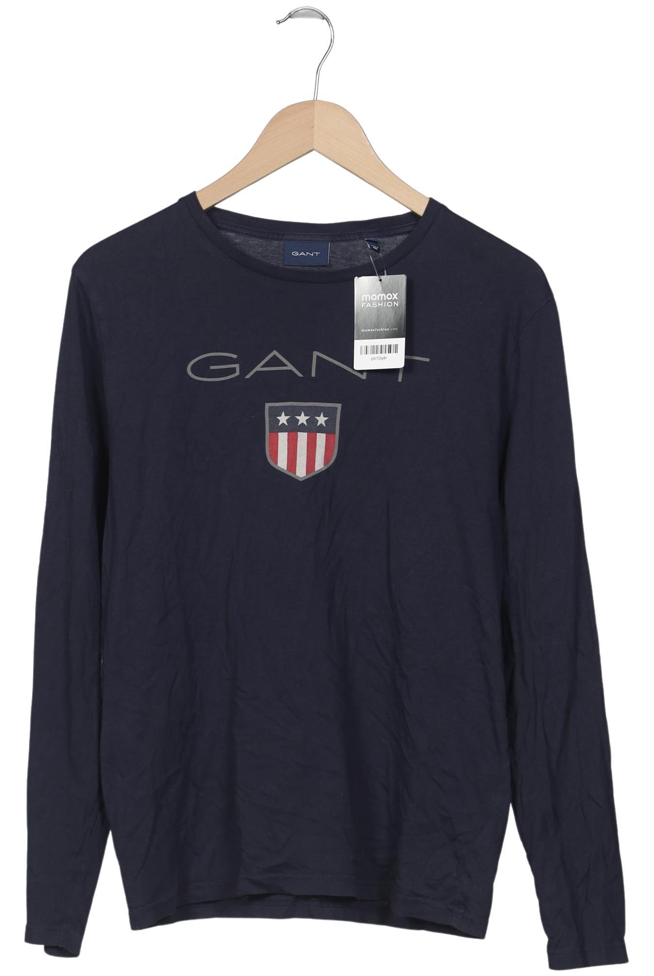 

Gant Herren Langarmshirt, marineblau, Gr. 48
