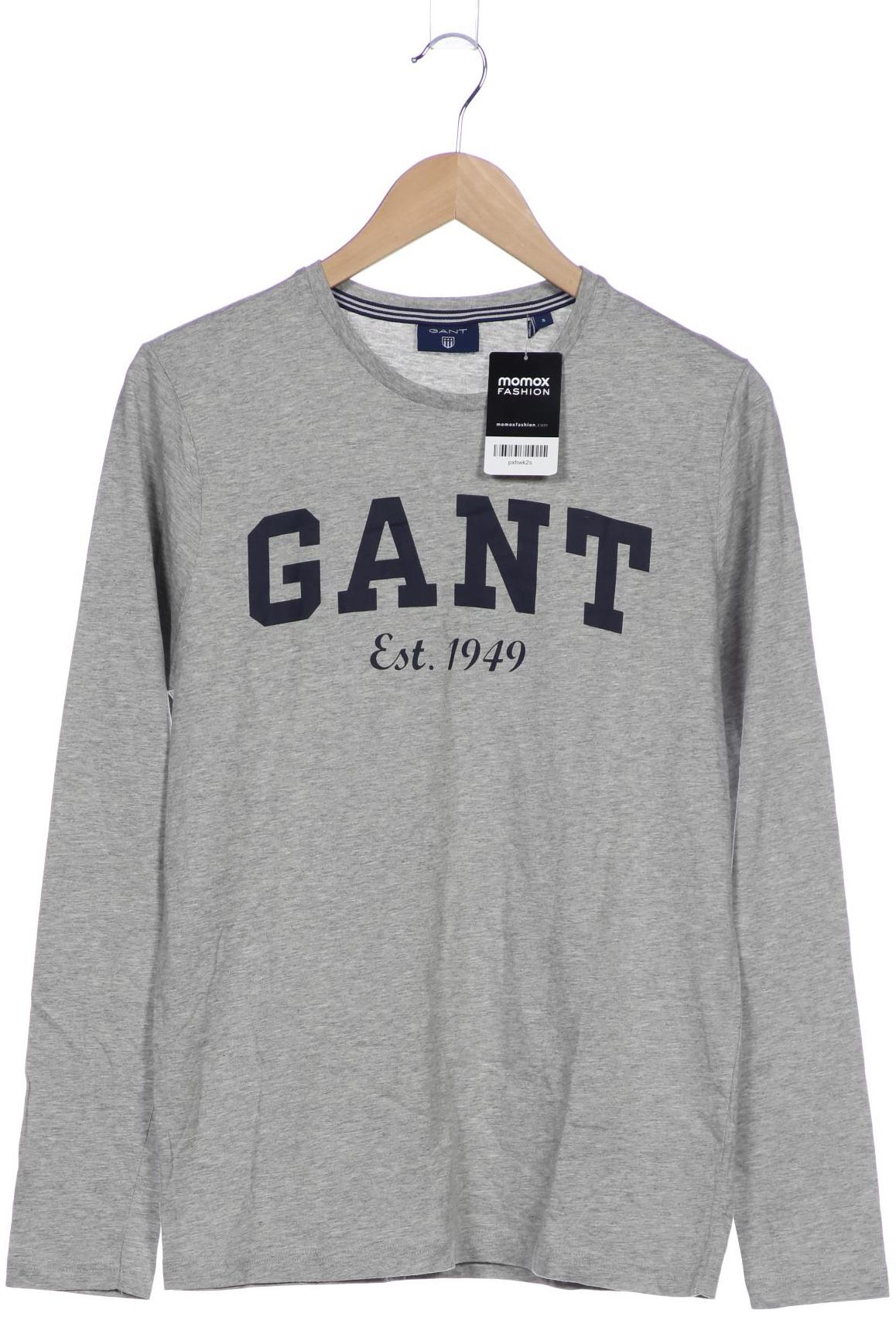 Thumbnail - Gant Herren Langarmshirt, grau, Gr. 46