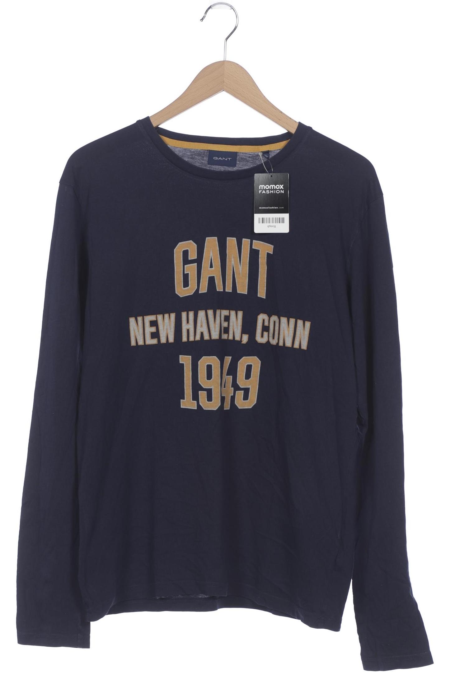 

Gant Herren Langarmshirt, marineblau, Gr. 52