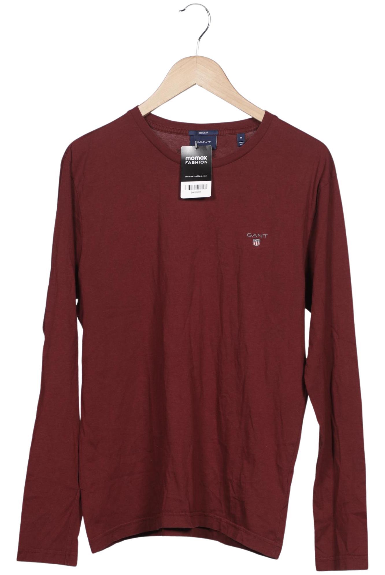 

Gant Herren Langarmshirt, bordeaux, Gr. 48