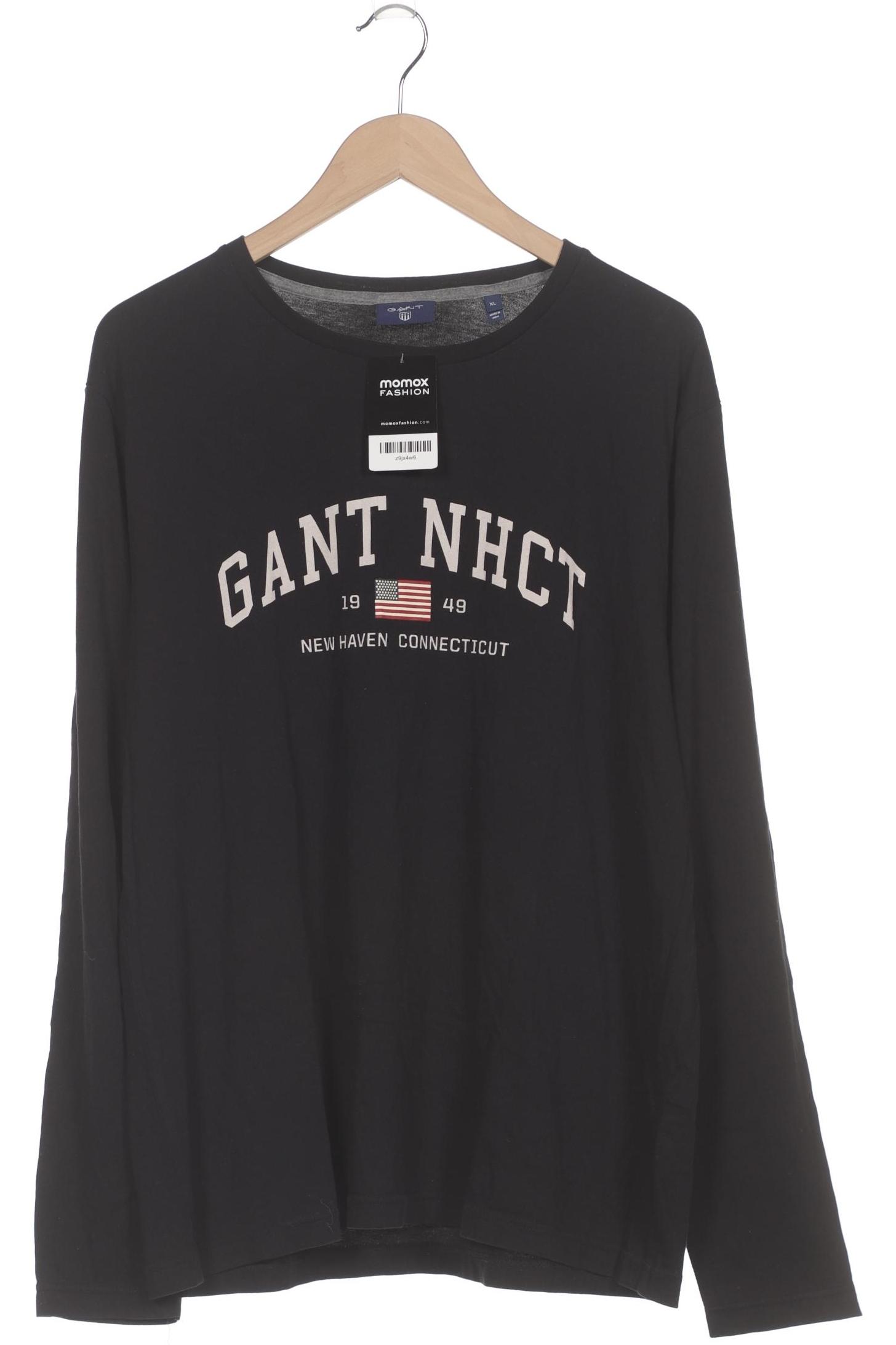 

Gant Herren Langarmshirt, schwarz, Gr. 54