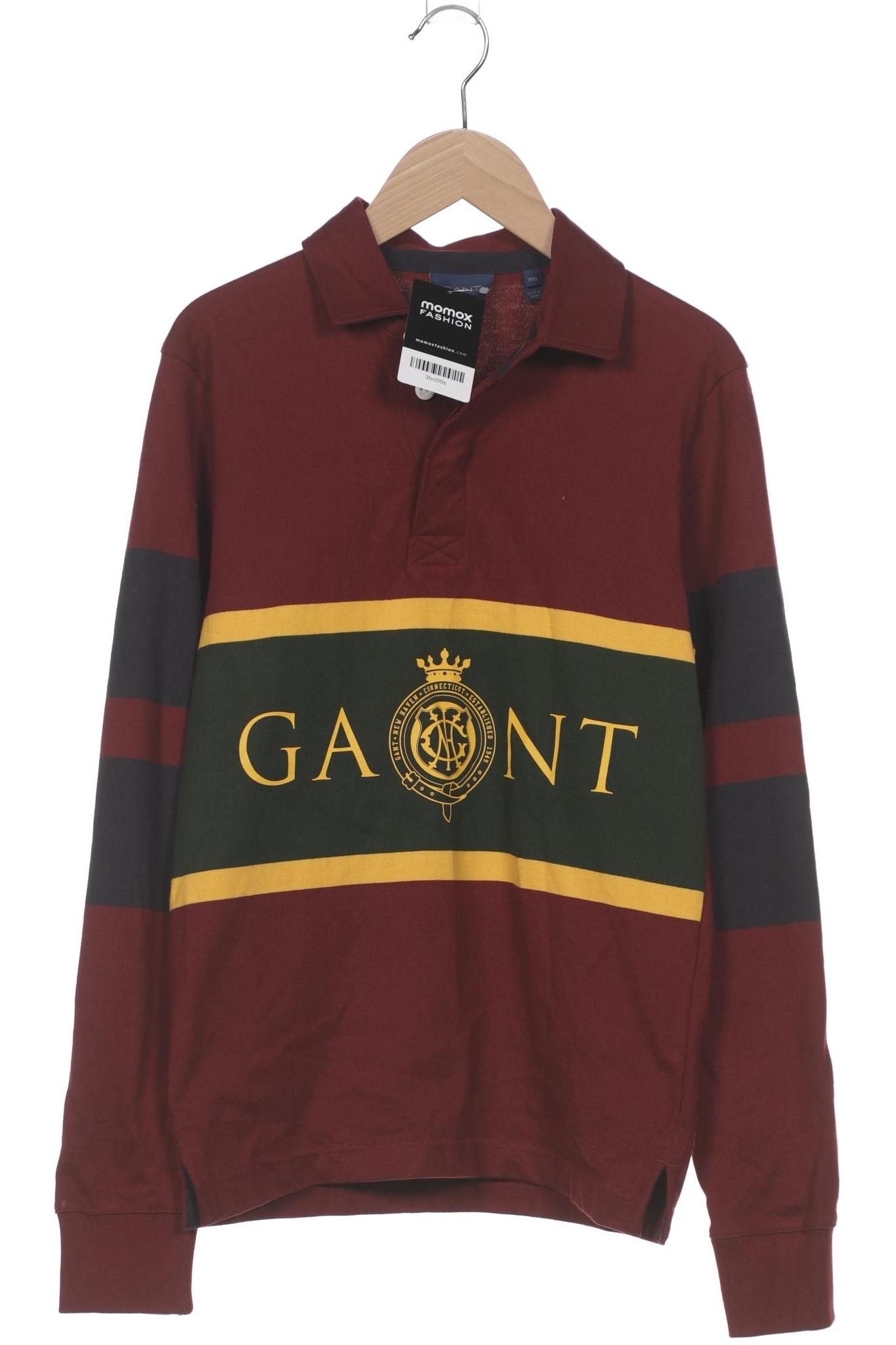 

Gant Herren Poloshirt, bordeaux, Gr. 42