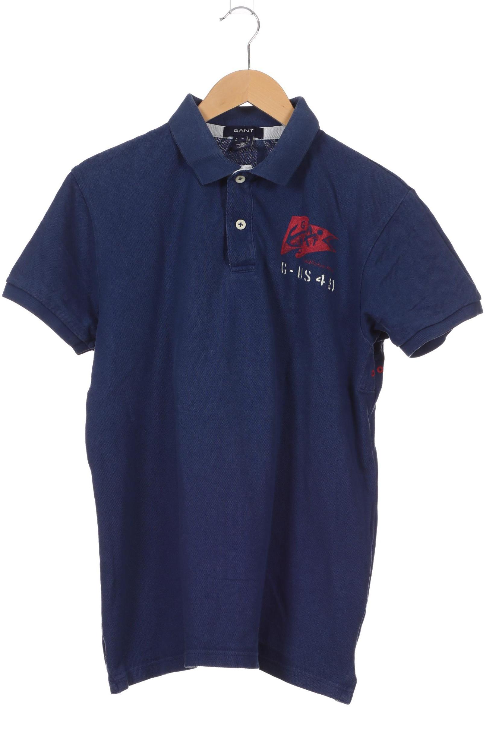 

Gant Herren Poloshirt, blau, Gr. 52