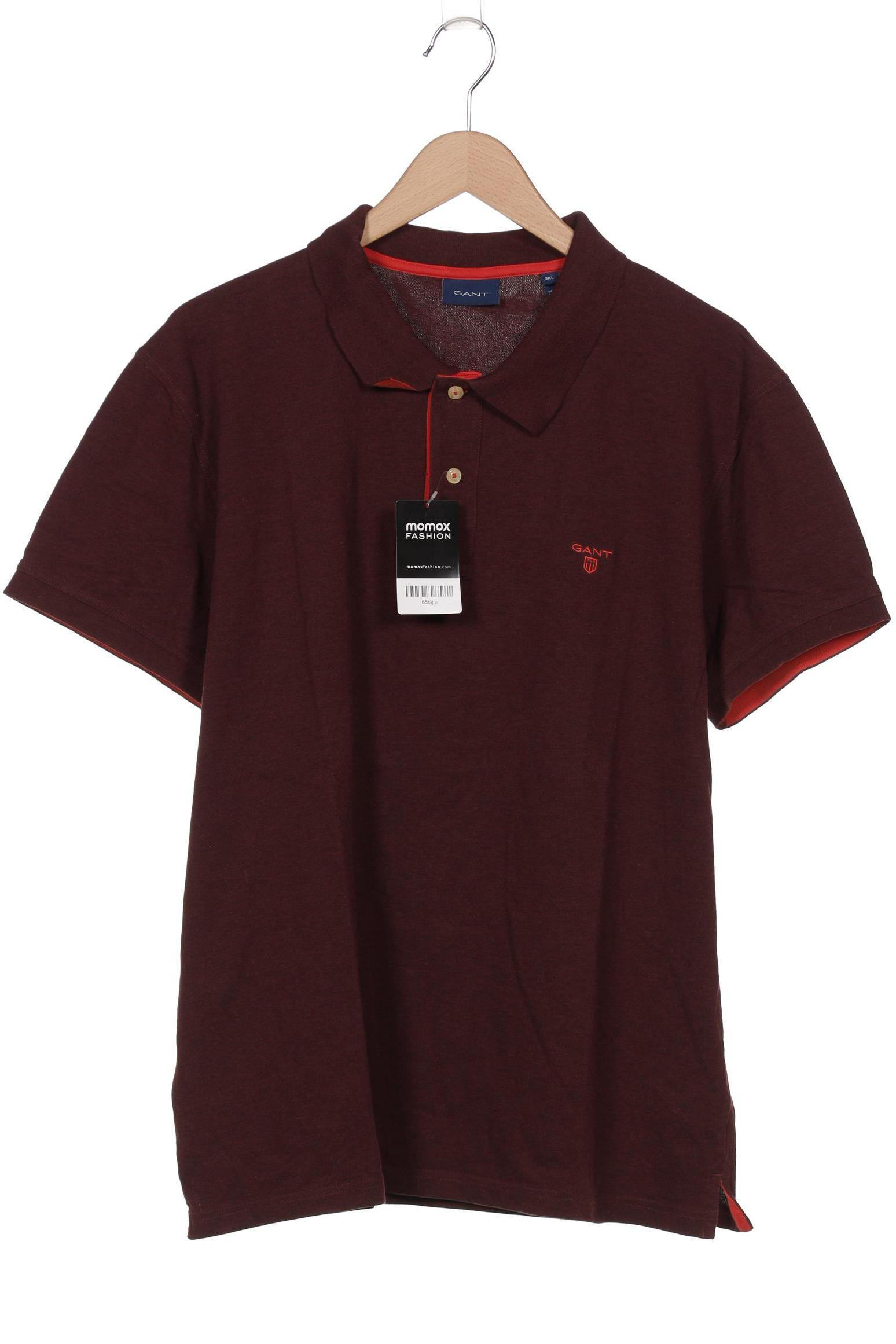 

Gant Herren Poloshirt, bordeaux, Gr. 58