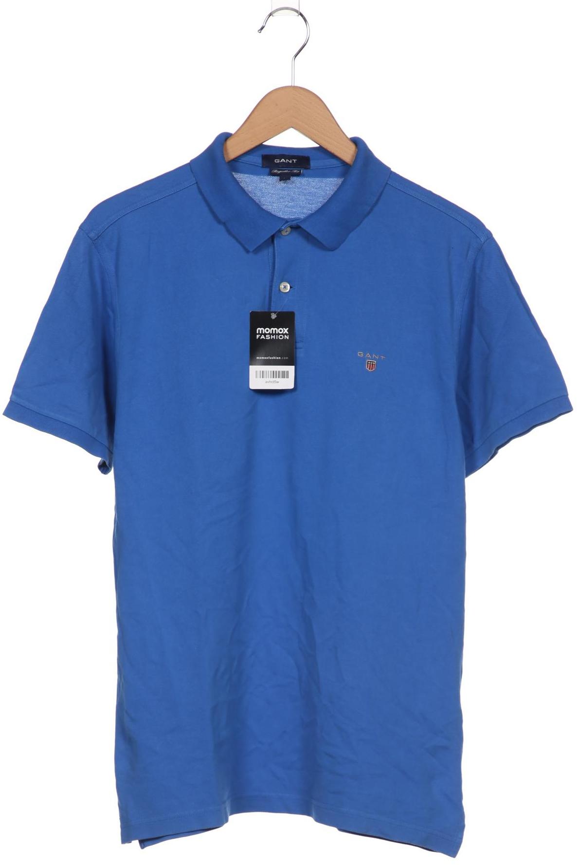 

GANT Herren Poloshirt, blau