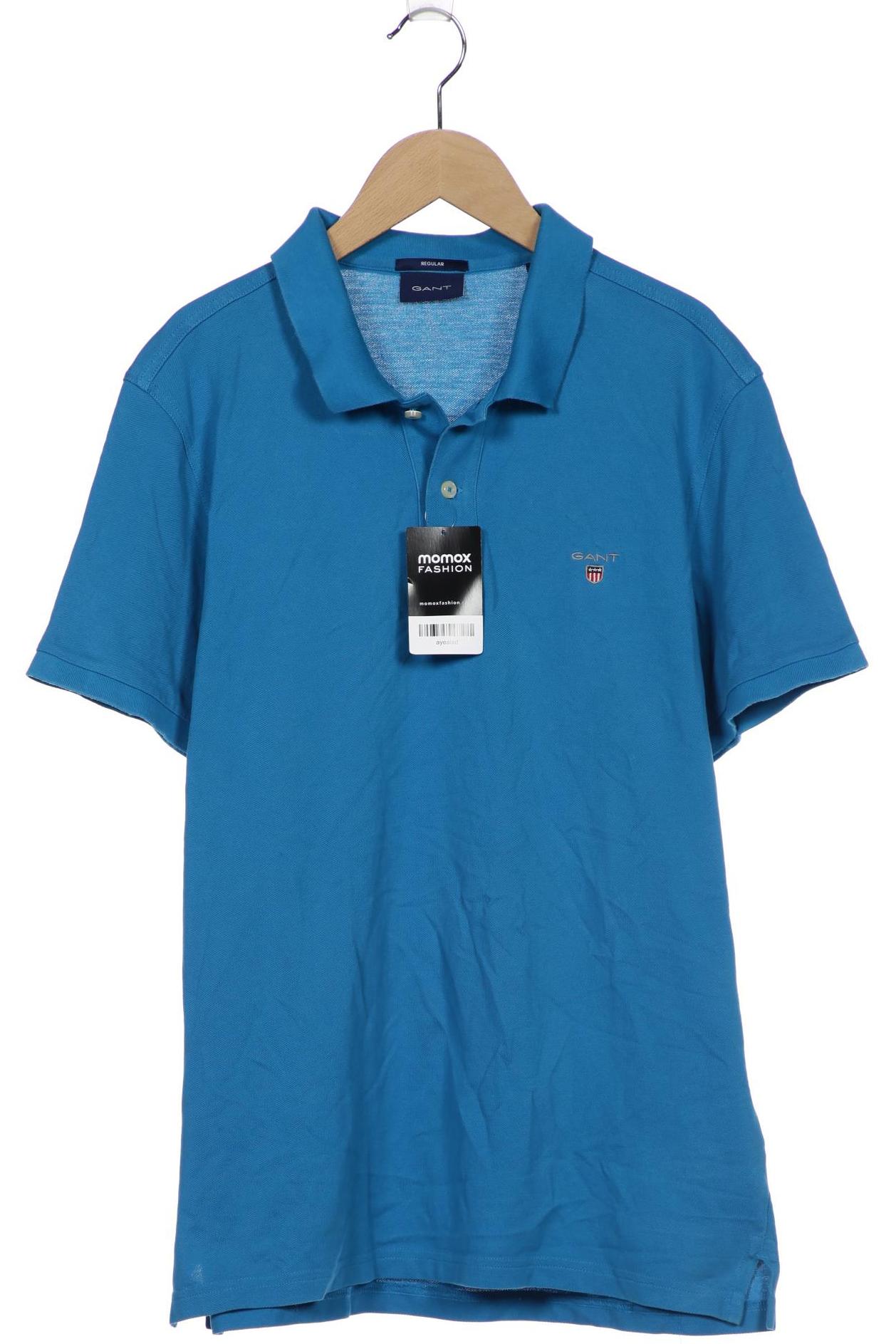 

GANT Herren Poloshirt, blau