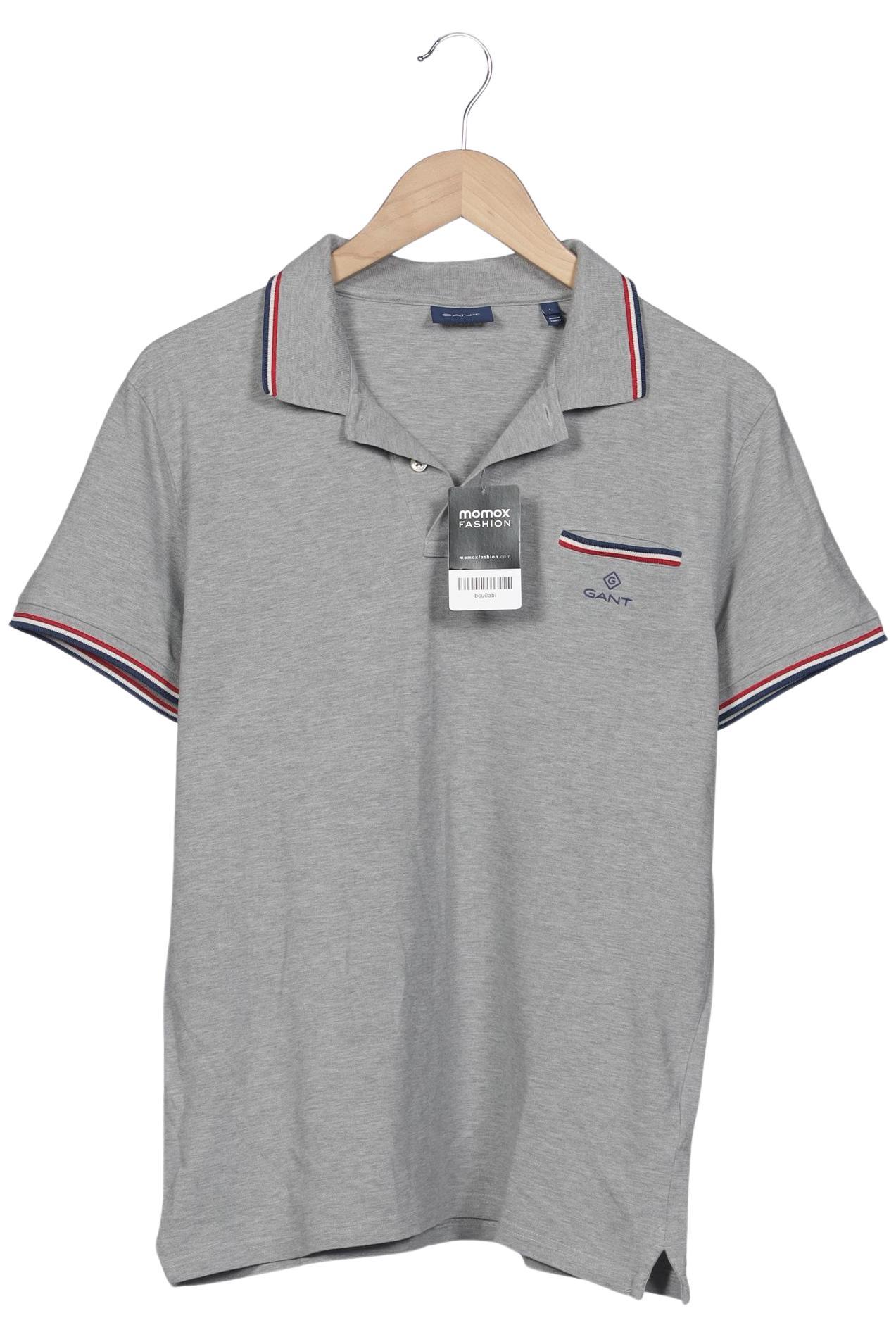 

Gant Herren Poloshirt, grau, Gr. 52