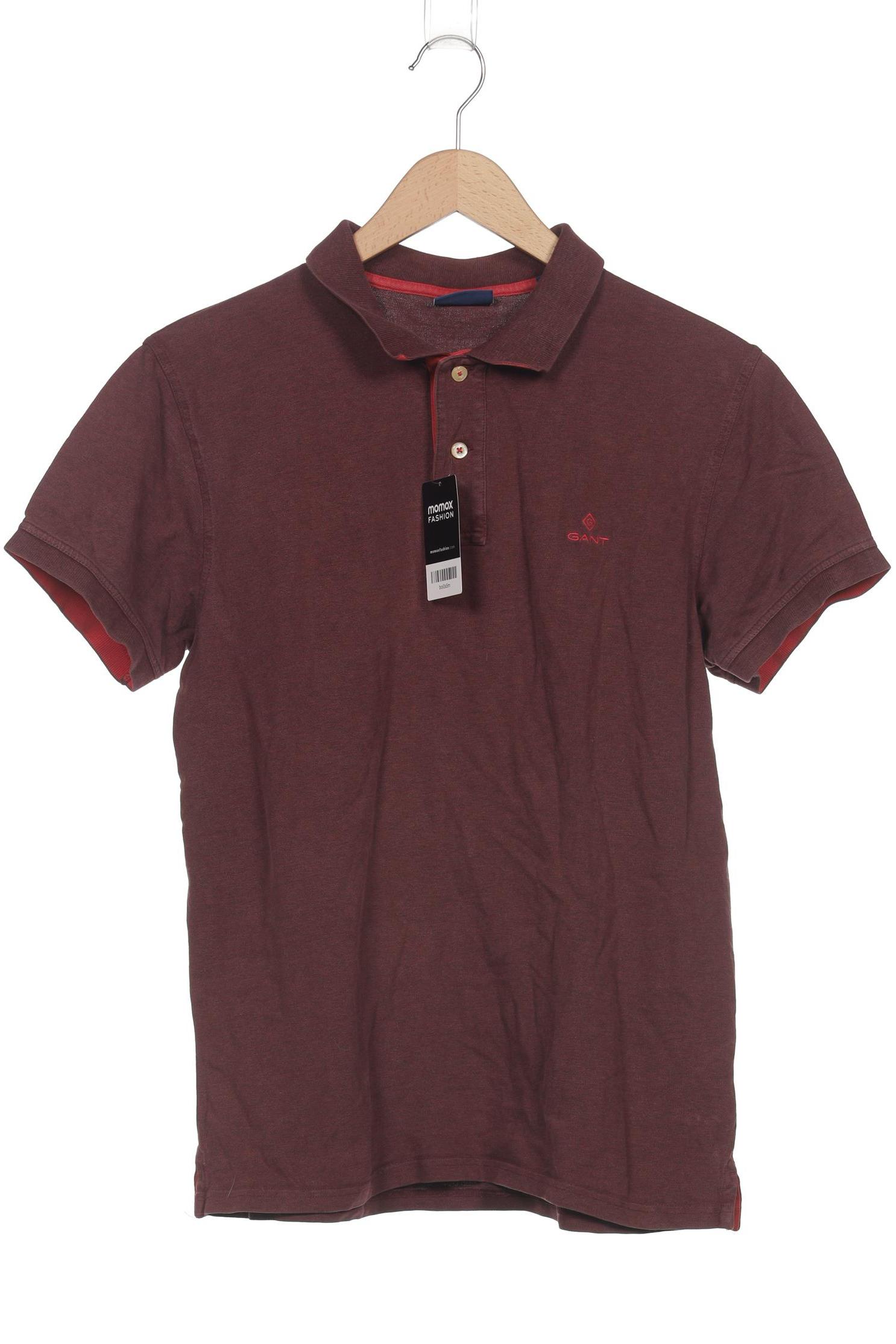 

Gant Herren Poloshirt, bordeaux, Gr. 52