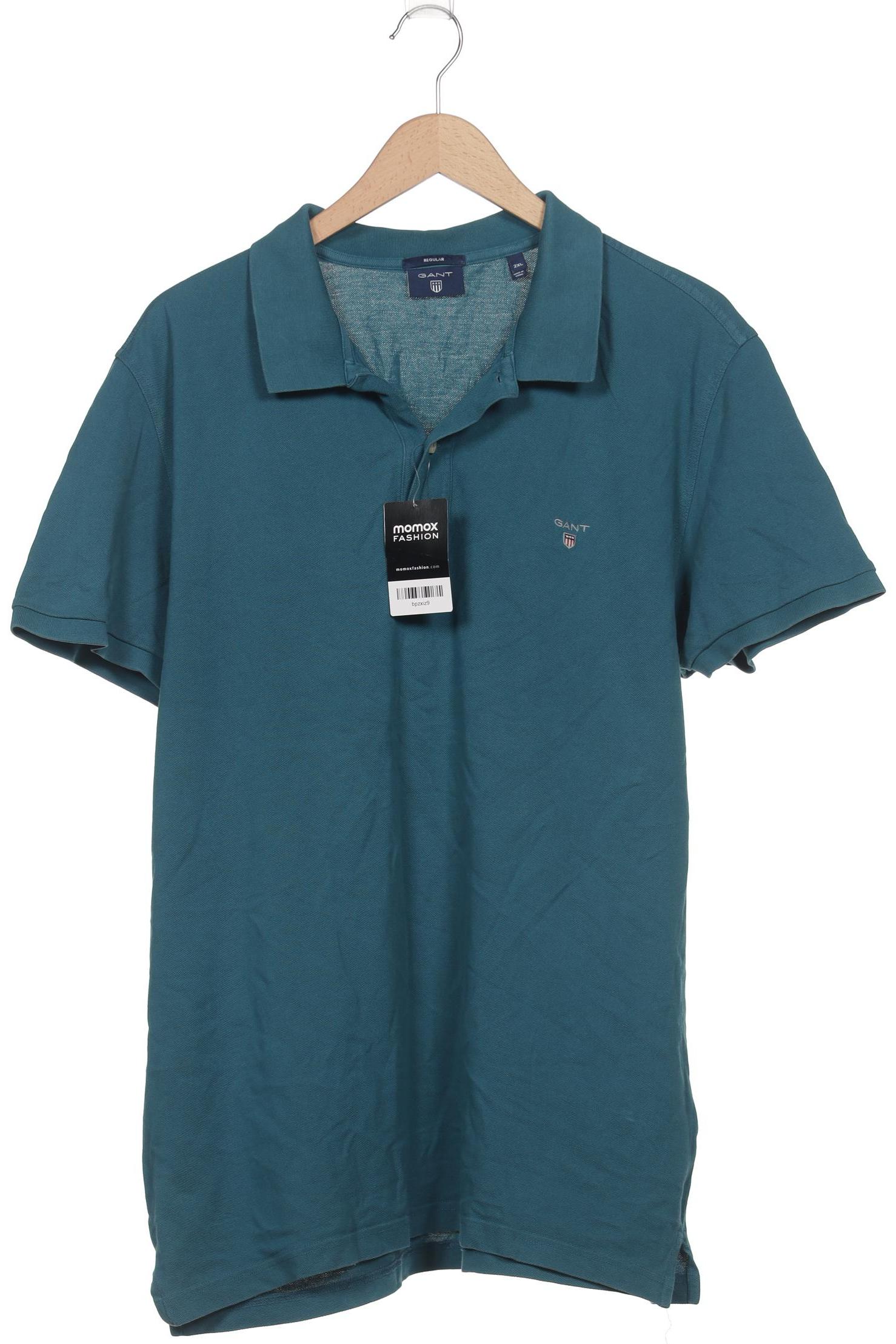 

Gant Herren Poloshirt, türkis, Gr. 56