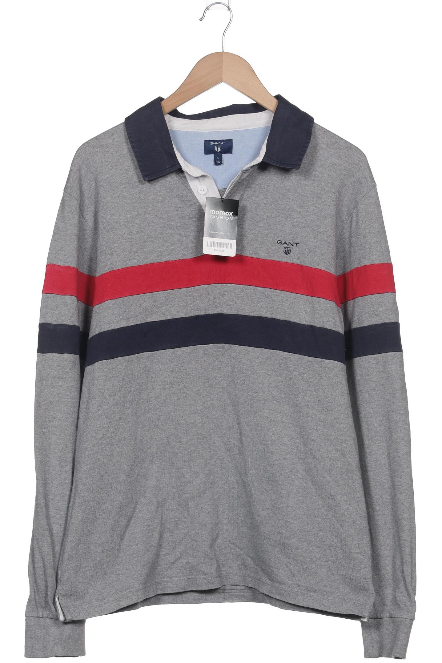 

Gant Herren Poloshirt, grau, Gr. 52
