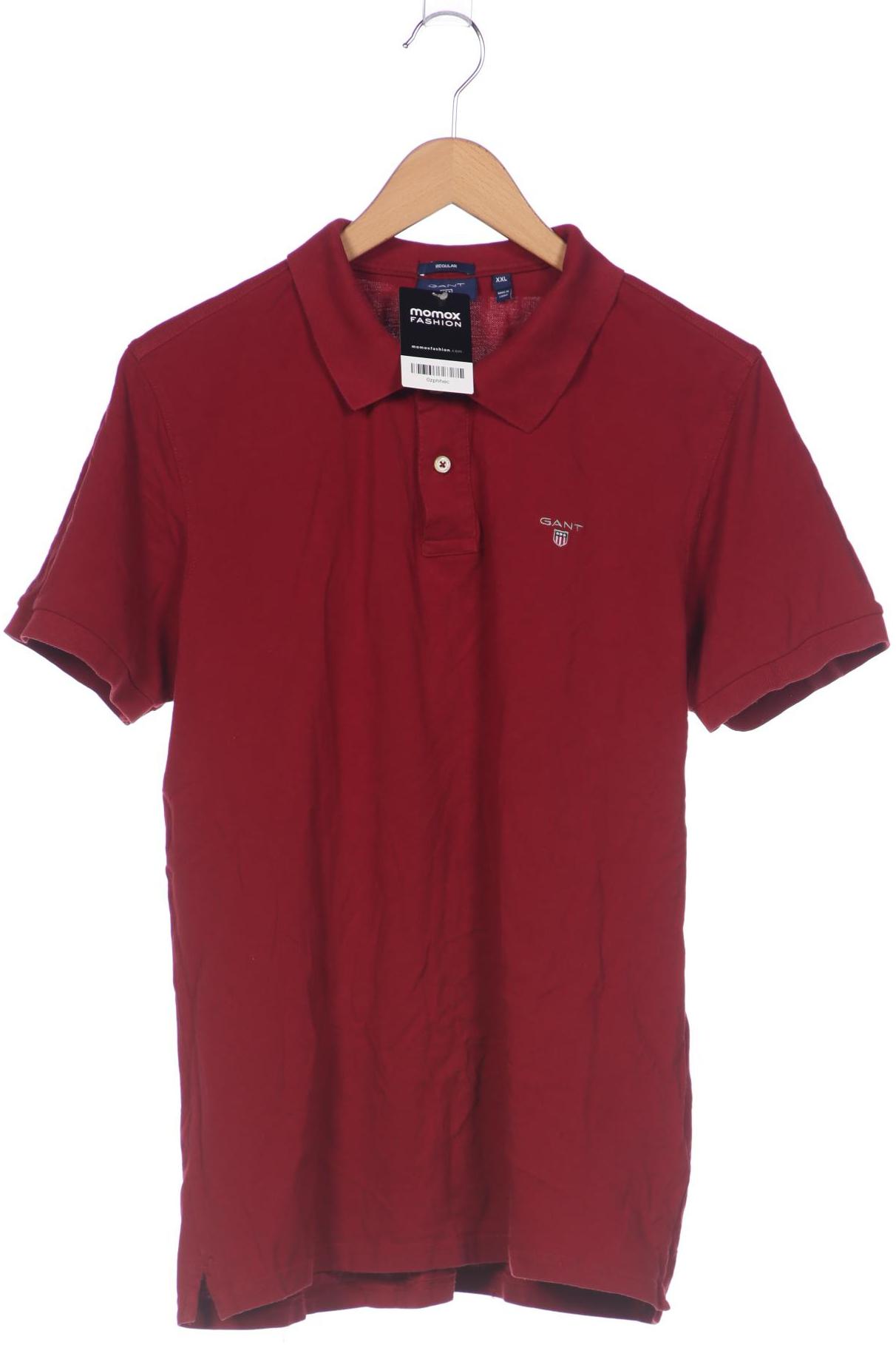 

Gant Herren Poloshirt, bordeaux, Gr. 56