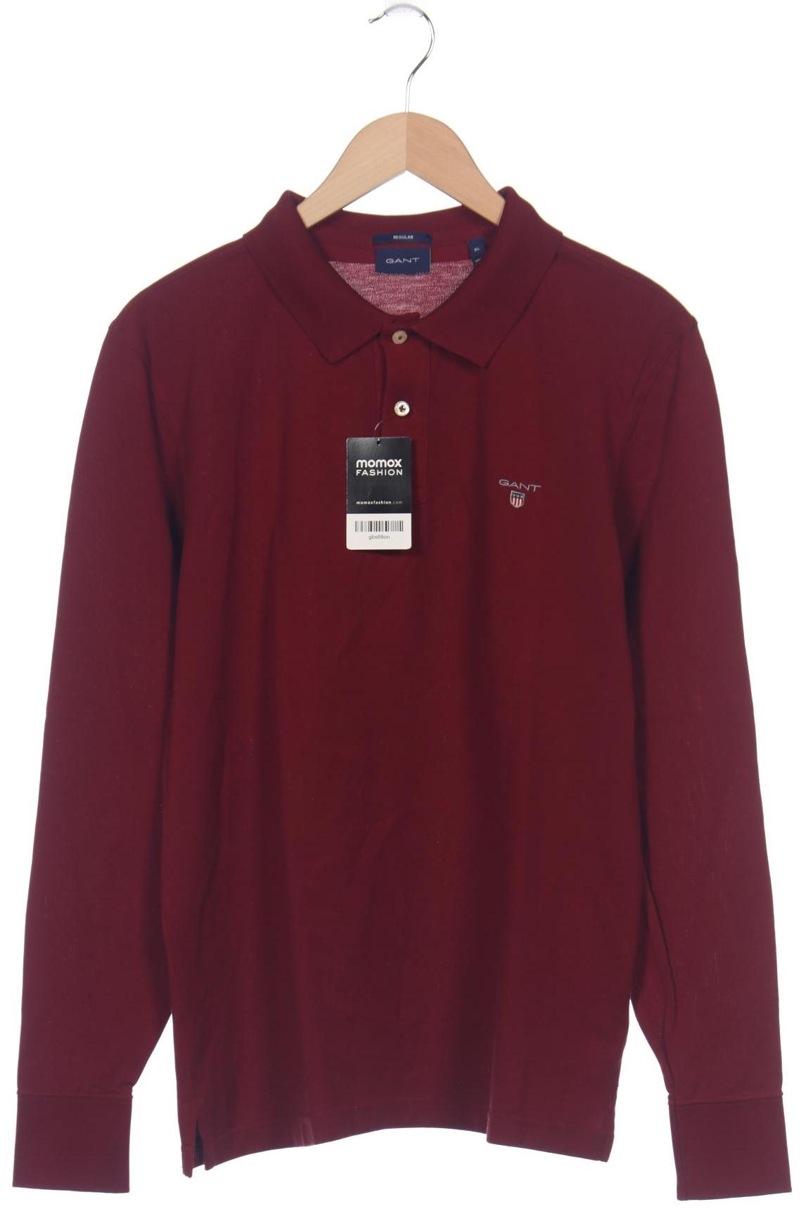 

Gant Herren Poloshirt, bordeaux, Gr. 54