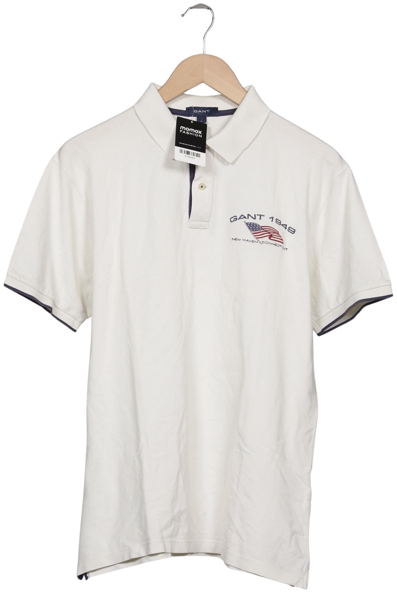 

Gant Herren Poloshirt, cremeweiß, Gr. 52