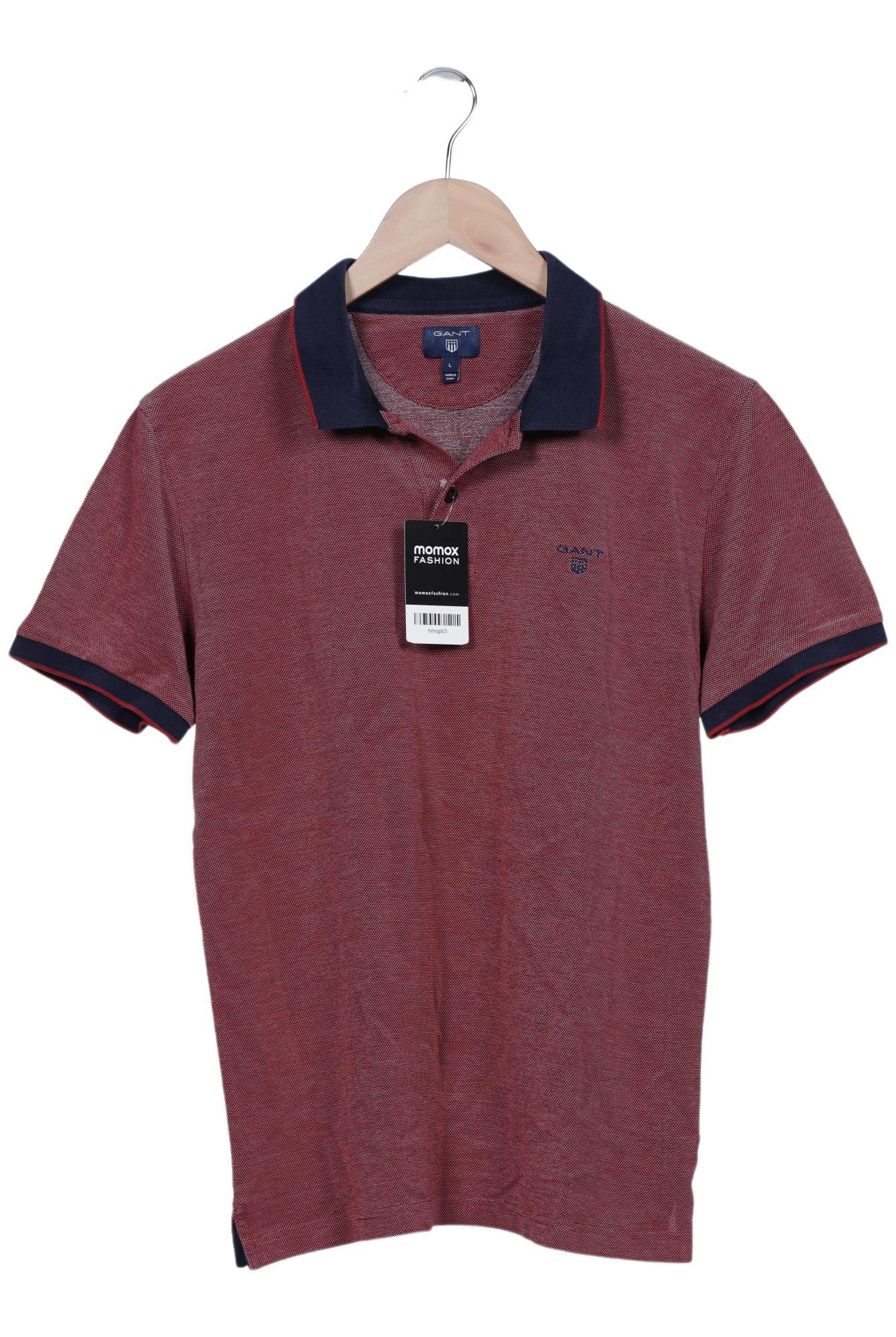 

Gant Herren Poloshirt, bordeaux, Gr. 52
