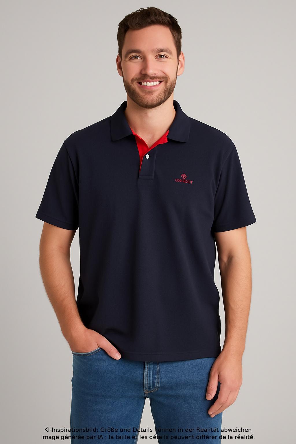

Gant Herren Poloshirt, marineblau, Gr. 54