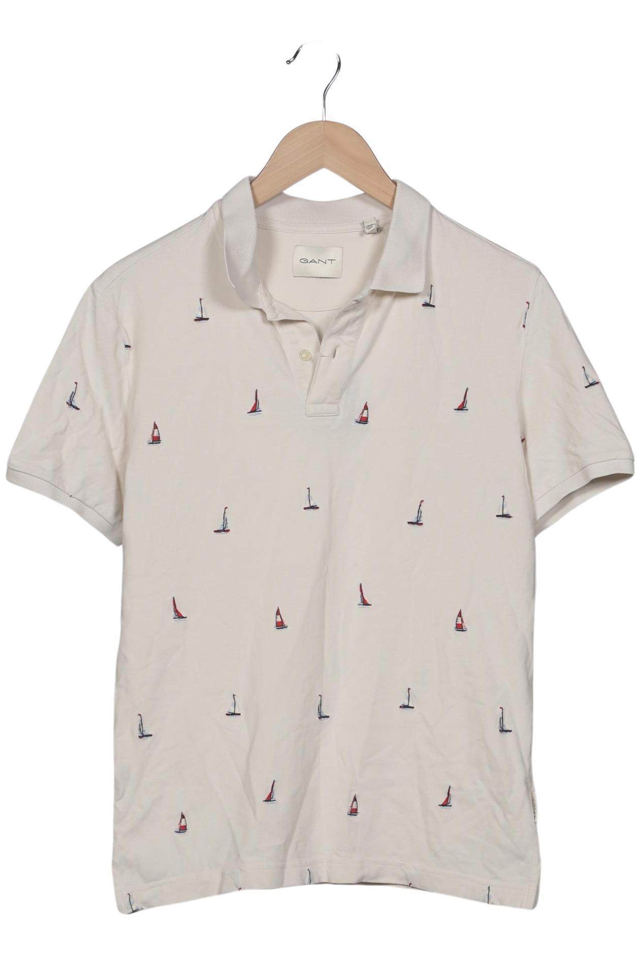 

Gant Herren Poloshirt, beige, Gr. 46