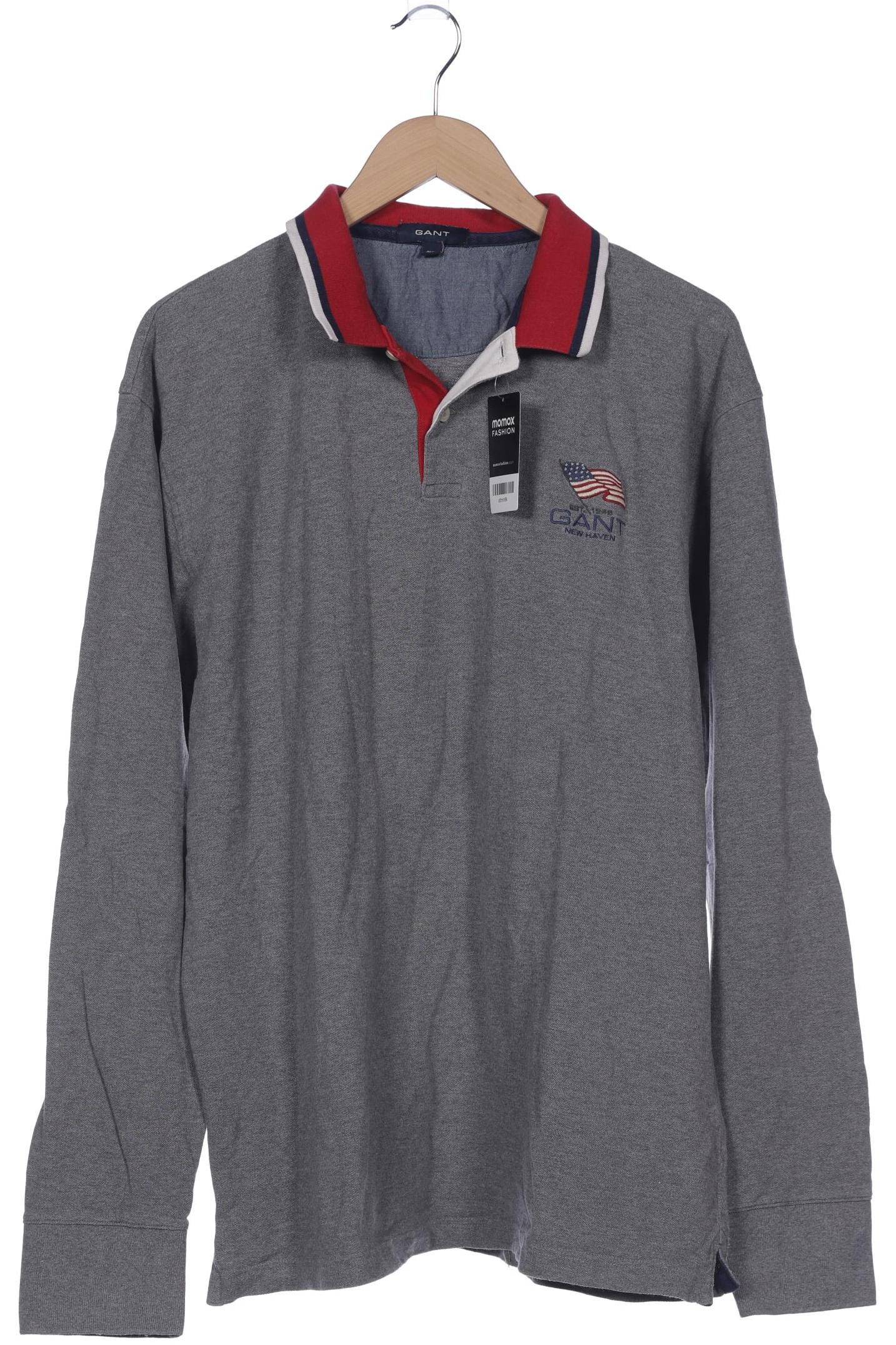 

Gant Herren Poloshirt, grau, Gr. 58