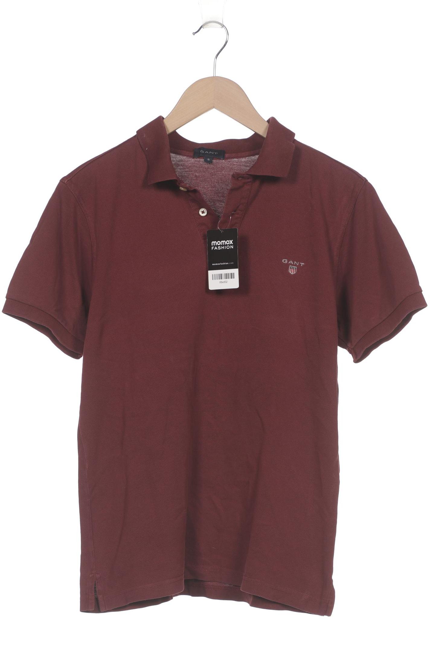 

Gant Herren Poloshirt, bordeaux, Gr. 46