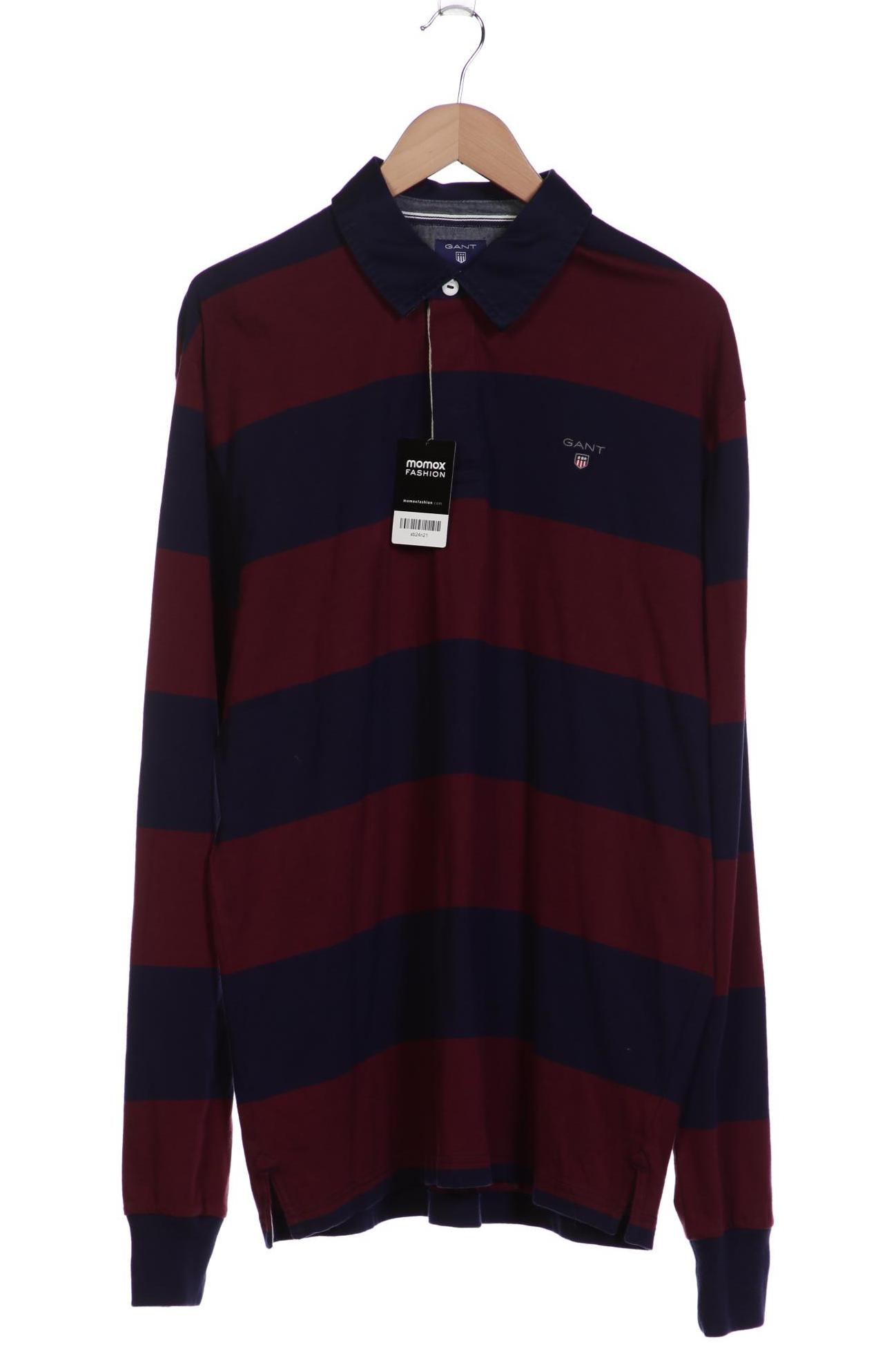 

Gant Herren Poloshirt, bordeaux, Gr. 56