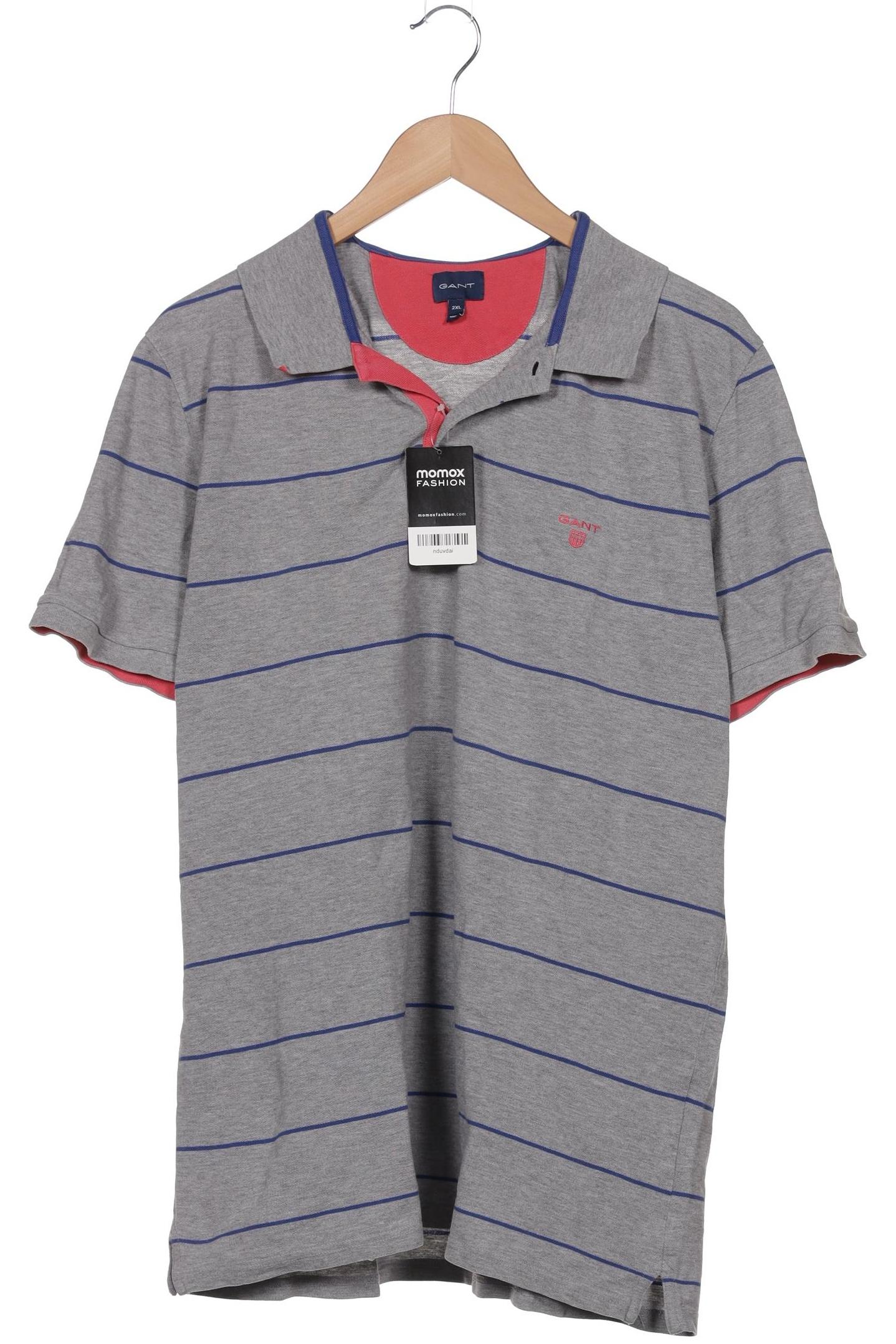 

Gant Herren Poloshirt, grau, Gr. 56