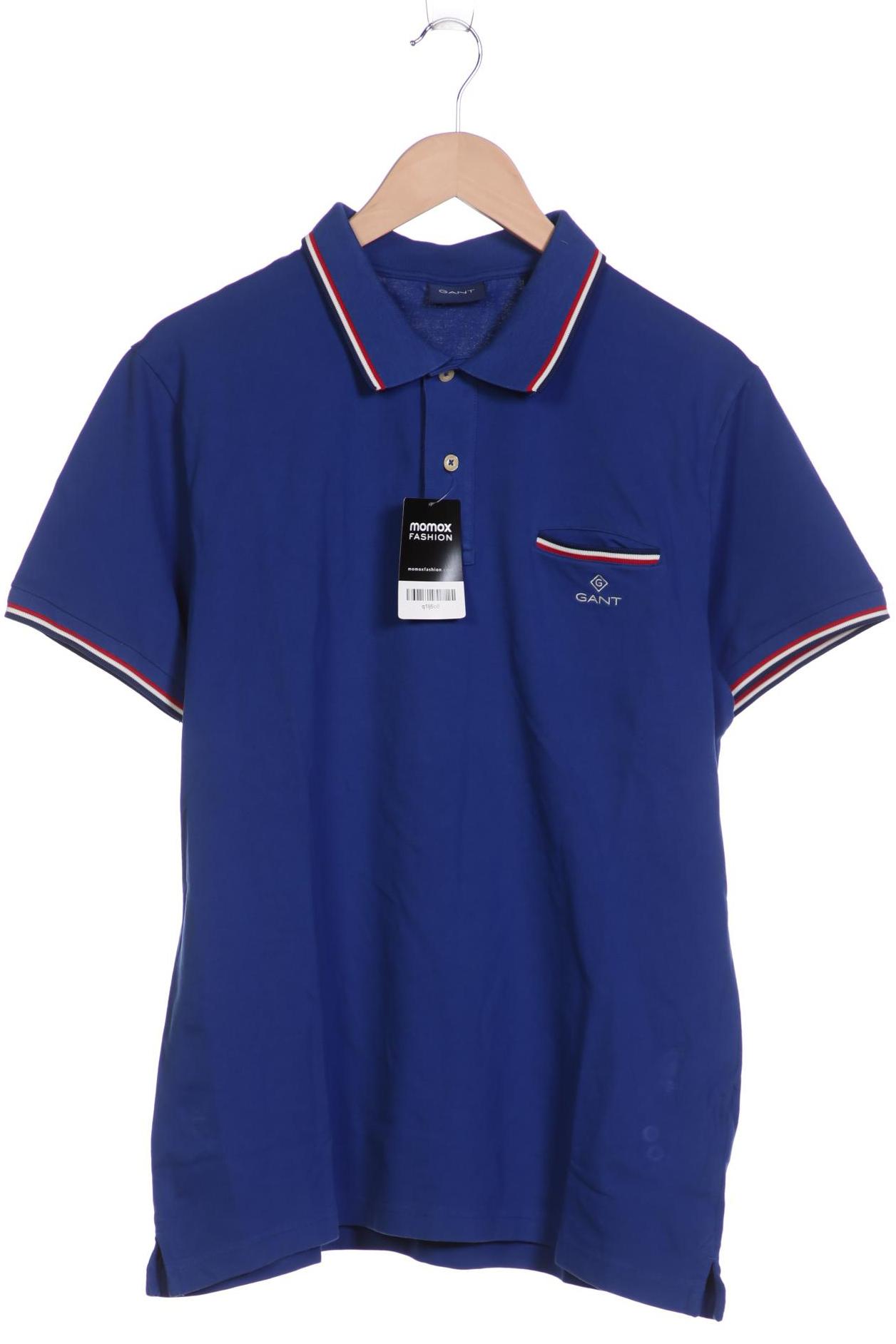 

GANT Herren Poloshirt, blau