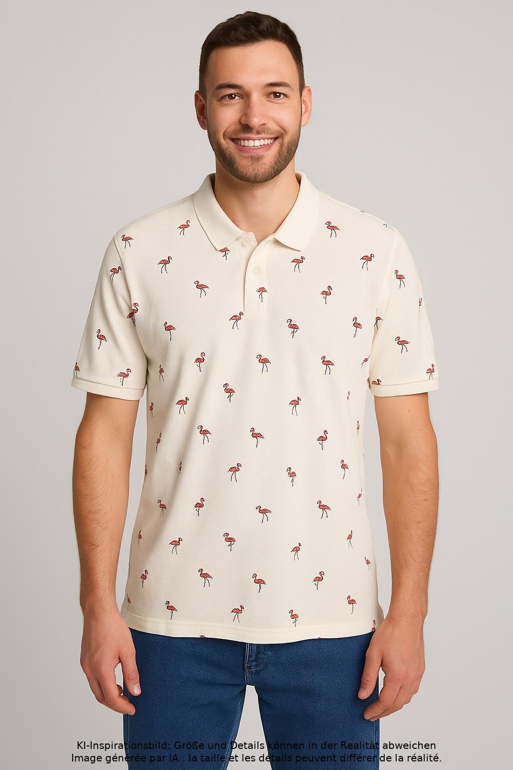 

Gant Herren Poloshirt, cremeweiß, Gr. 58