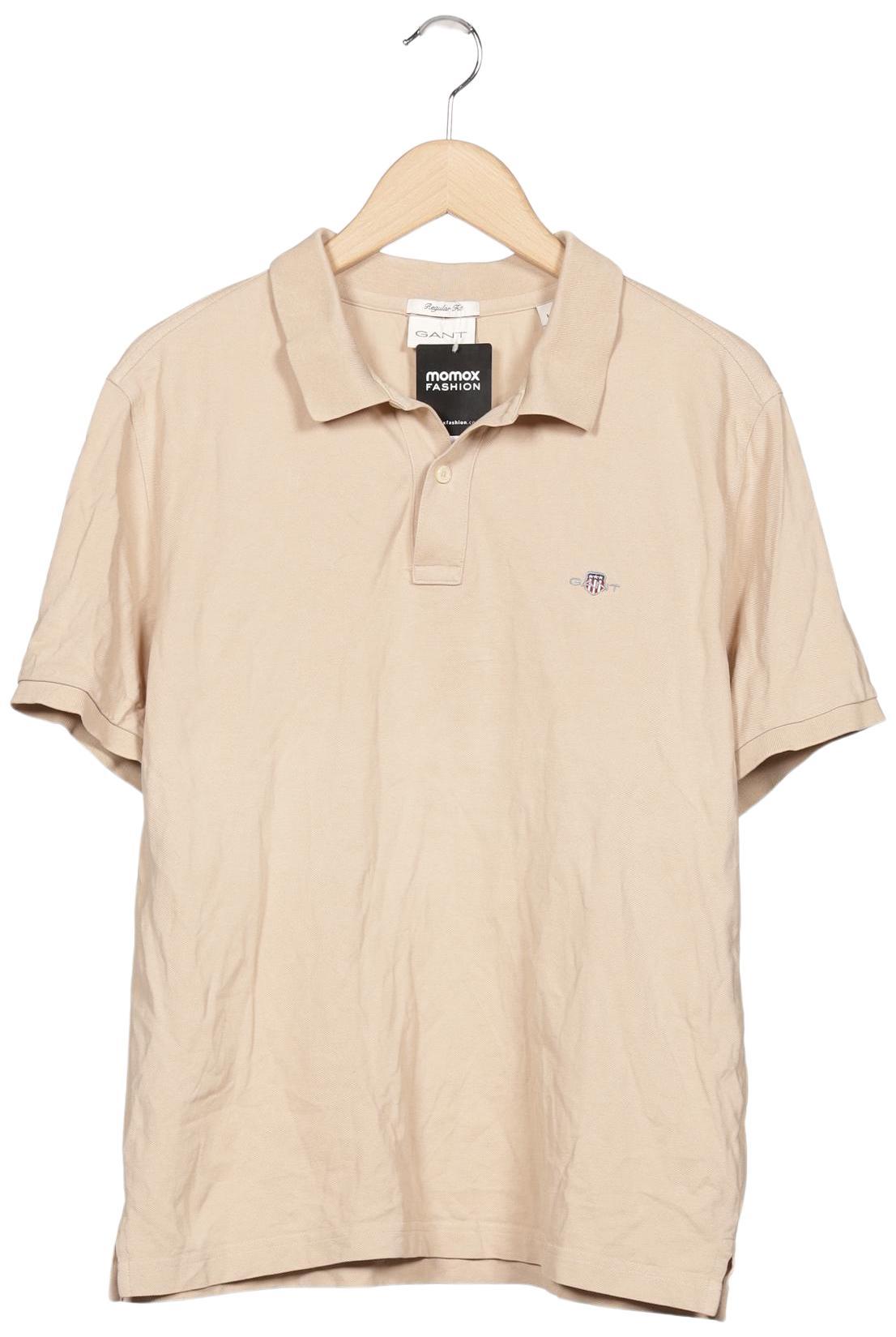 

Gant Herren Poloshirt, beige, Gr. 52