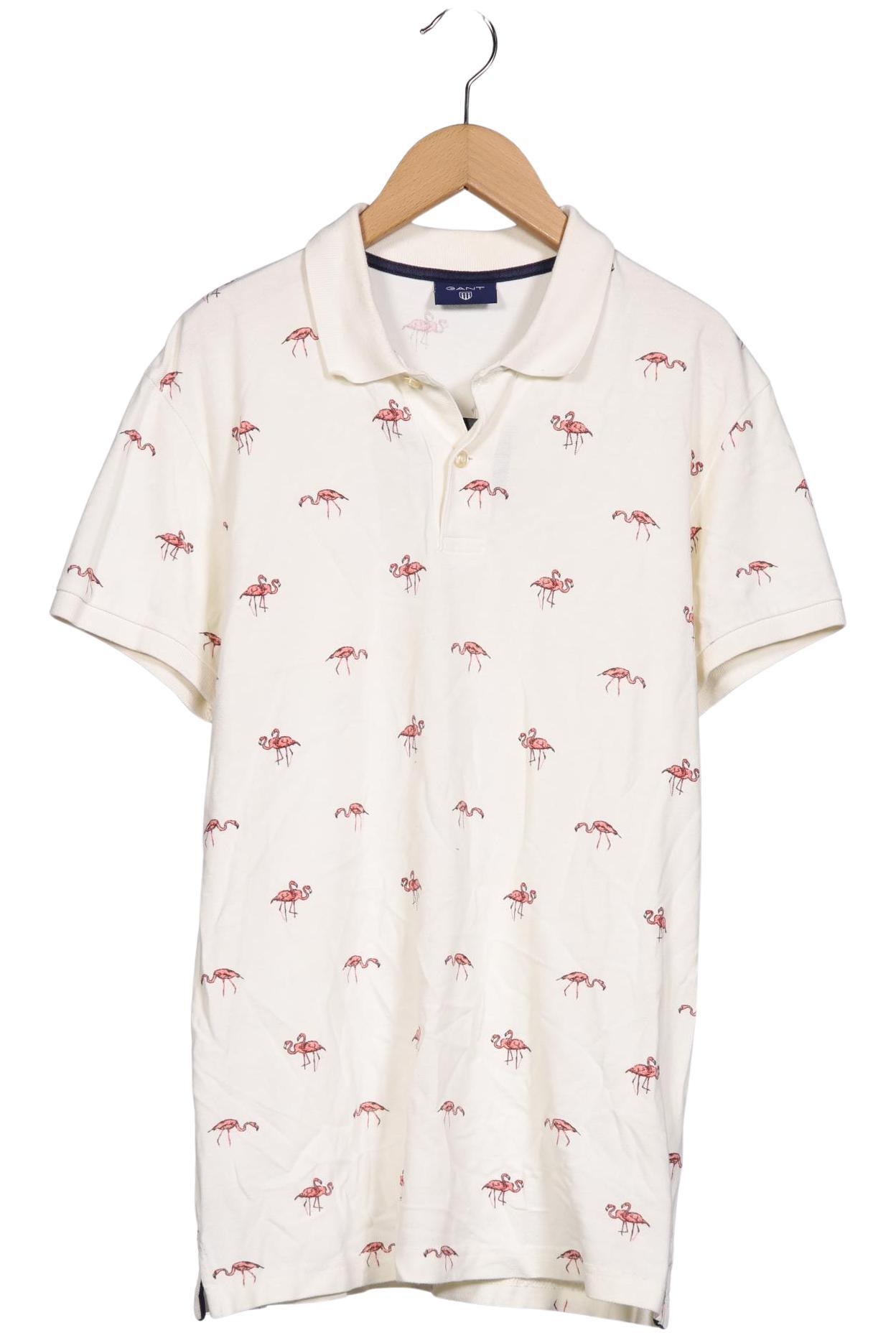 Thumbnail - Gant Herren Poloshirt, cremeweiß, Gr. 48