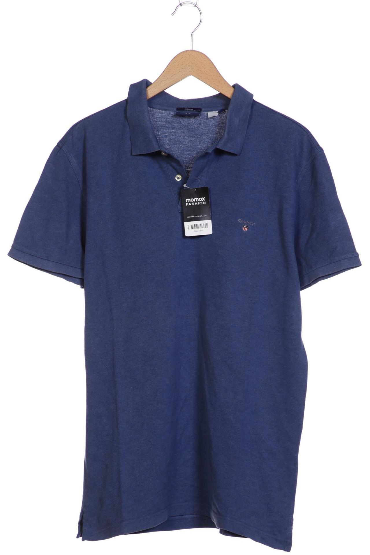 

GANT Herren Poloshirt, blau