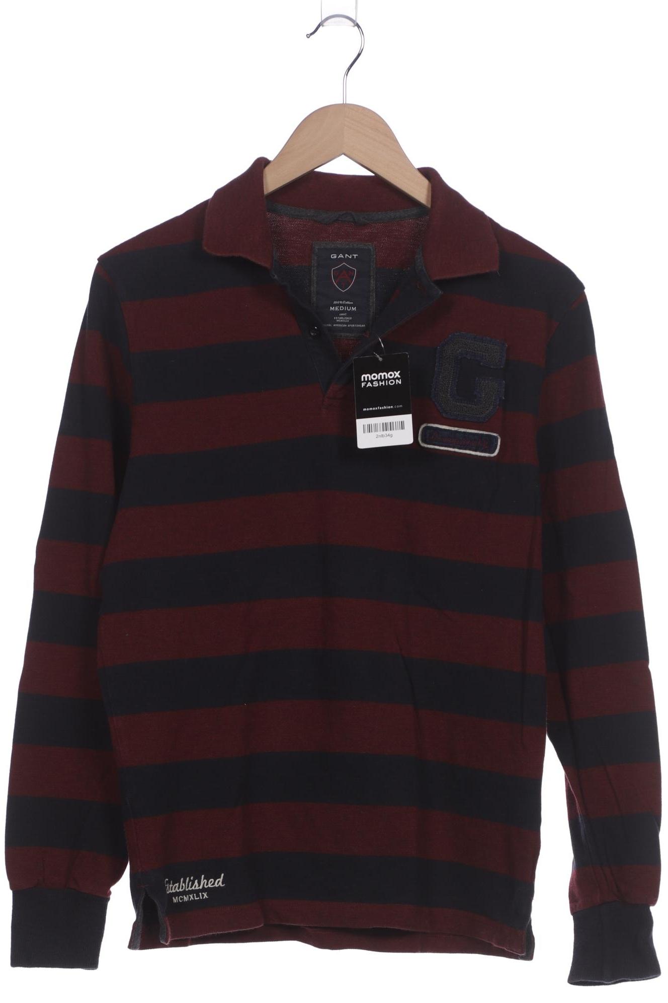 

Gant Herren Poloshirt, bordeaux, Gr. 48