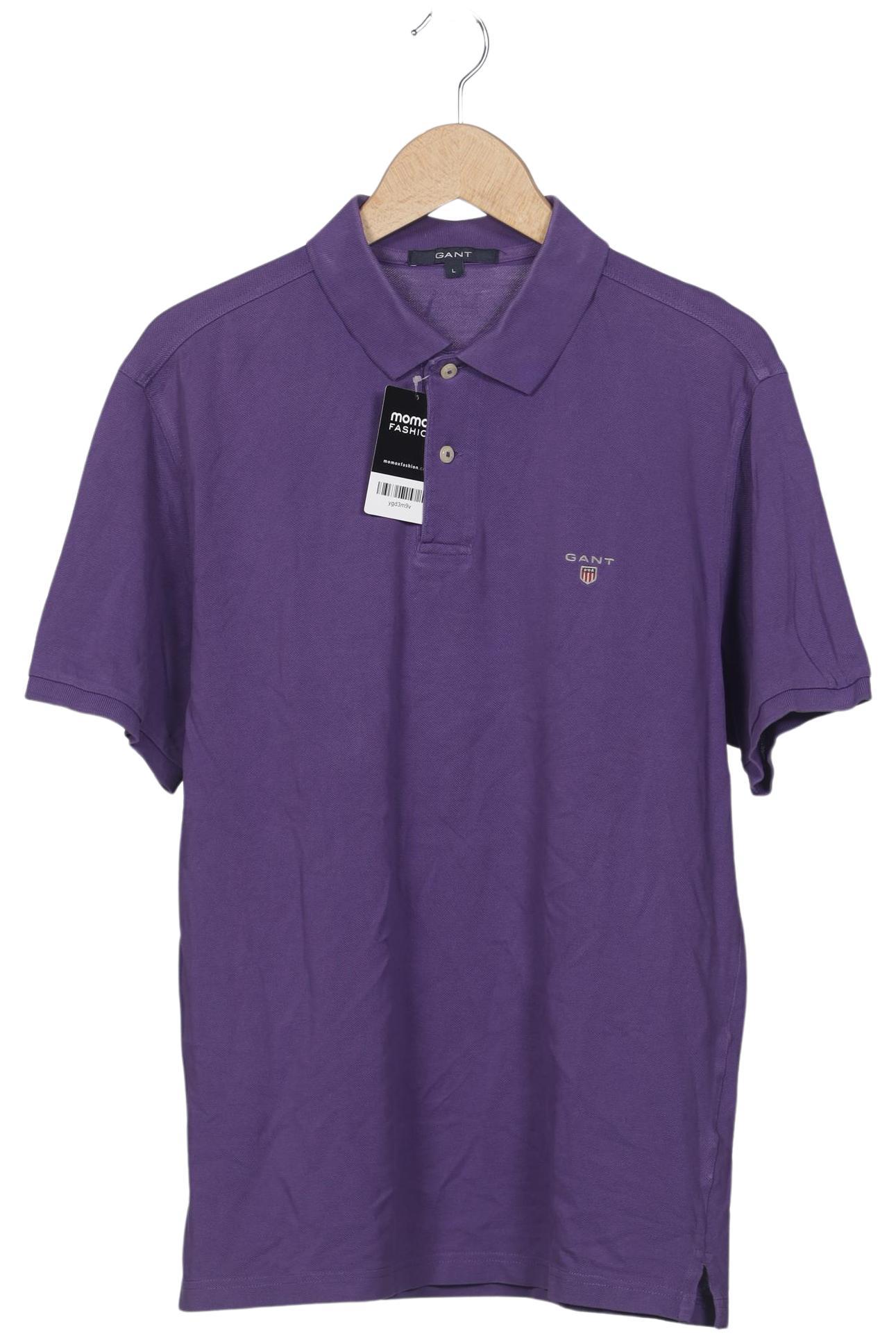 

Gant Herren Poloshirt, flieder, Gr. 52