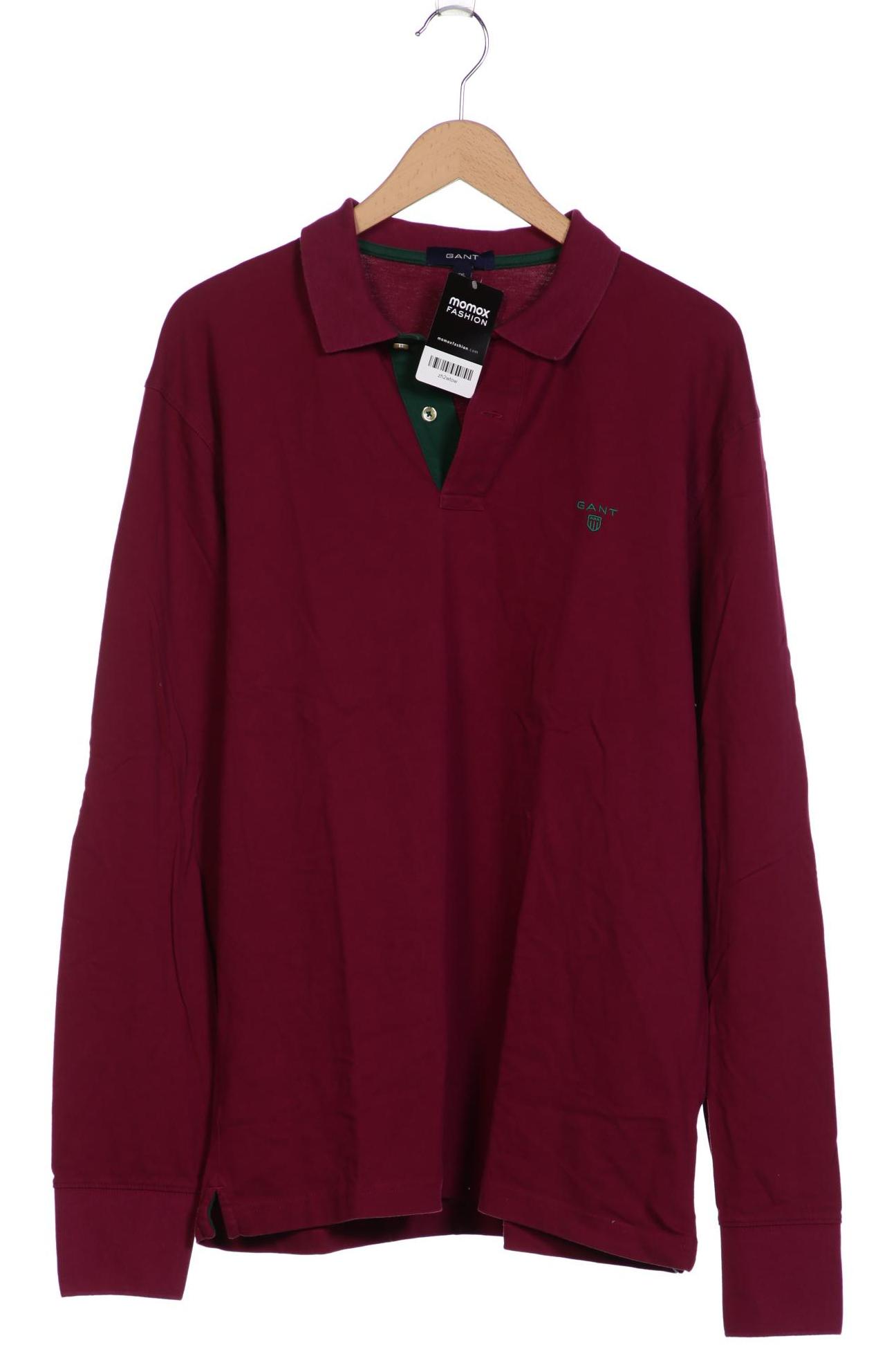 

Gant Herren Poloshirt, bordeaux, Gr. 56