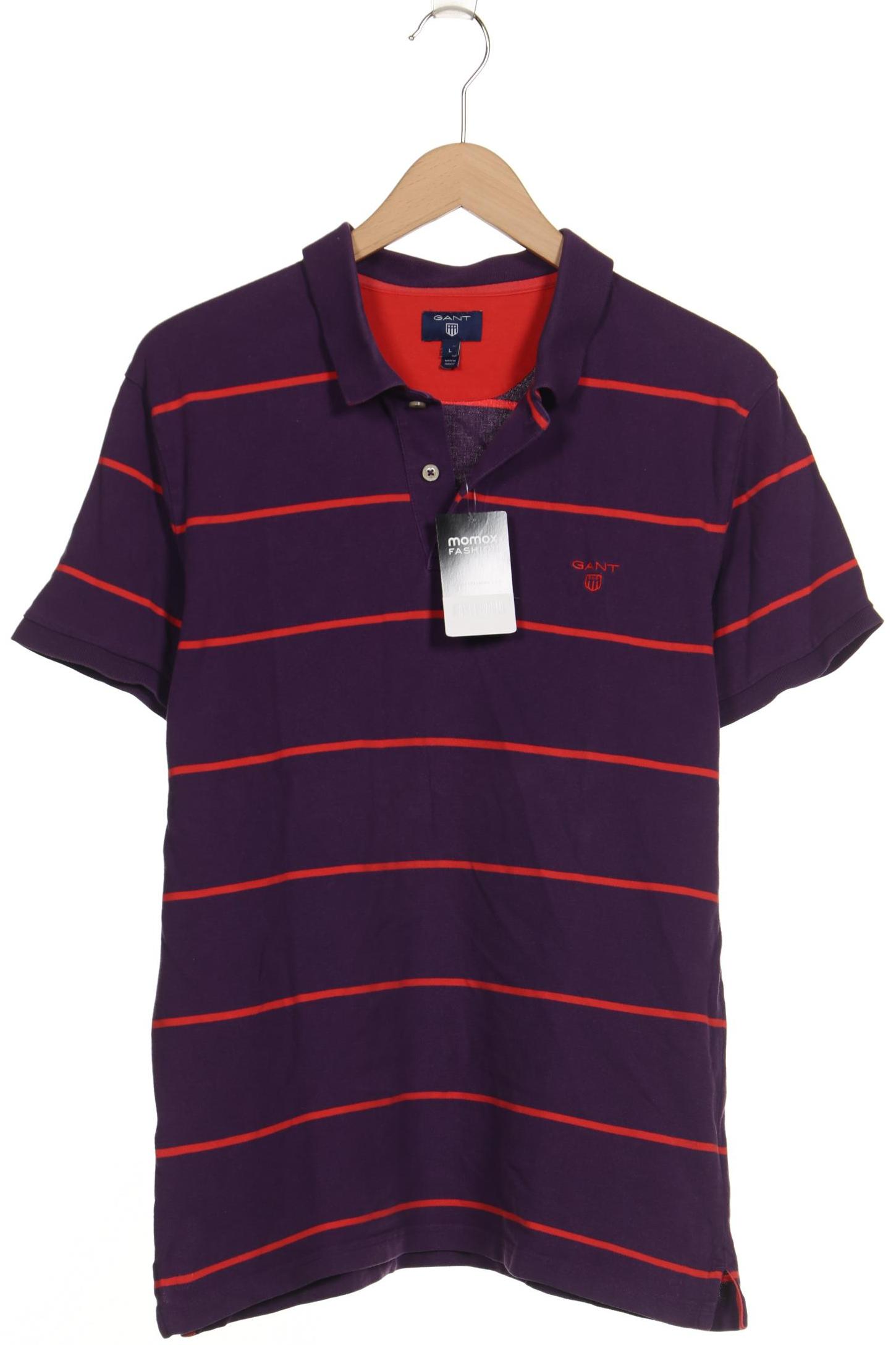 

Gant Herren Poloshirt, flieder, Gr. 52