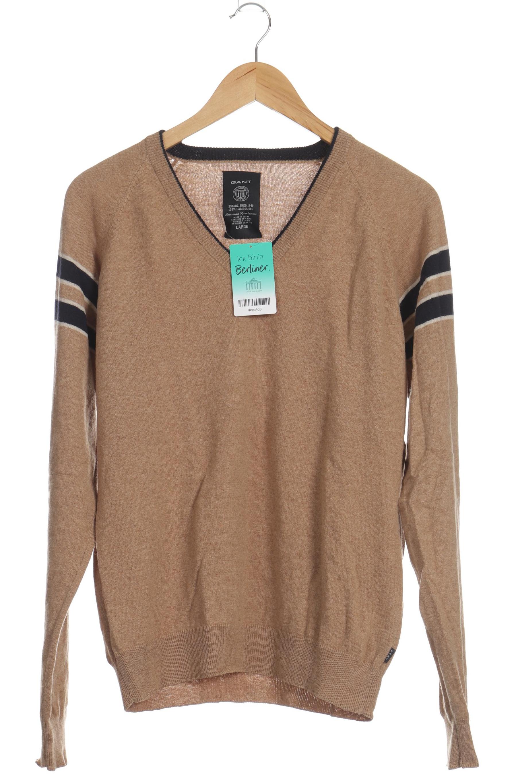 

Gant Herren Pullover, beige, Gr. 52