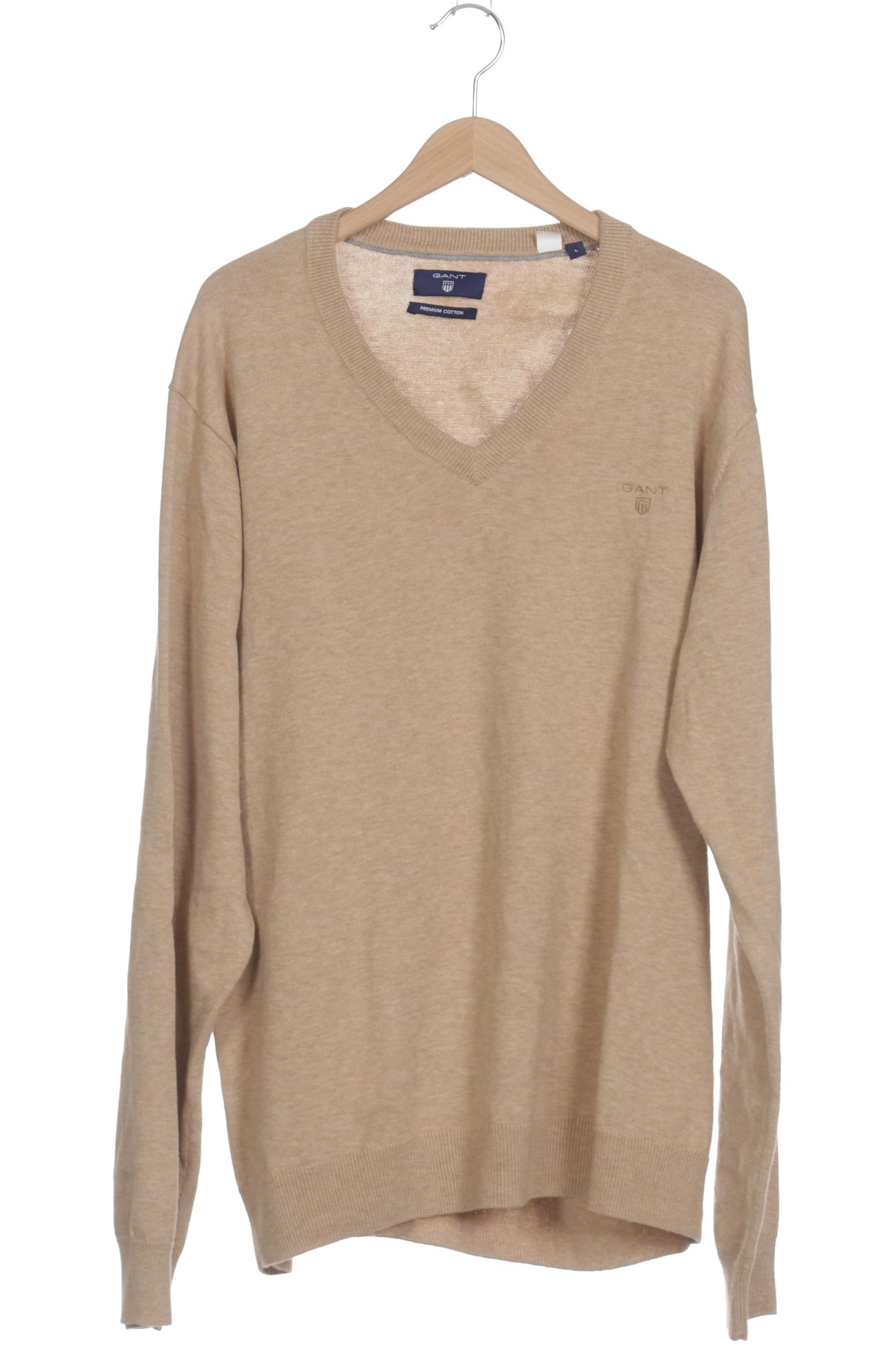 

Gant Herren Pullover, beige, Gr. 52