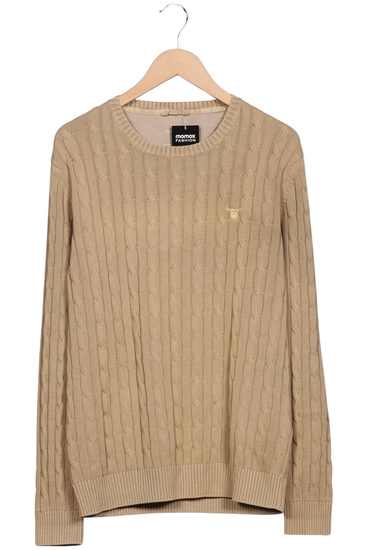 

Gant Herren Pullover, beige, Gr. 52