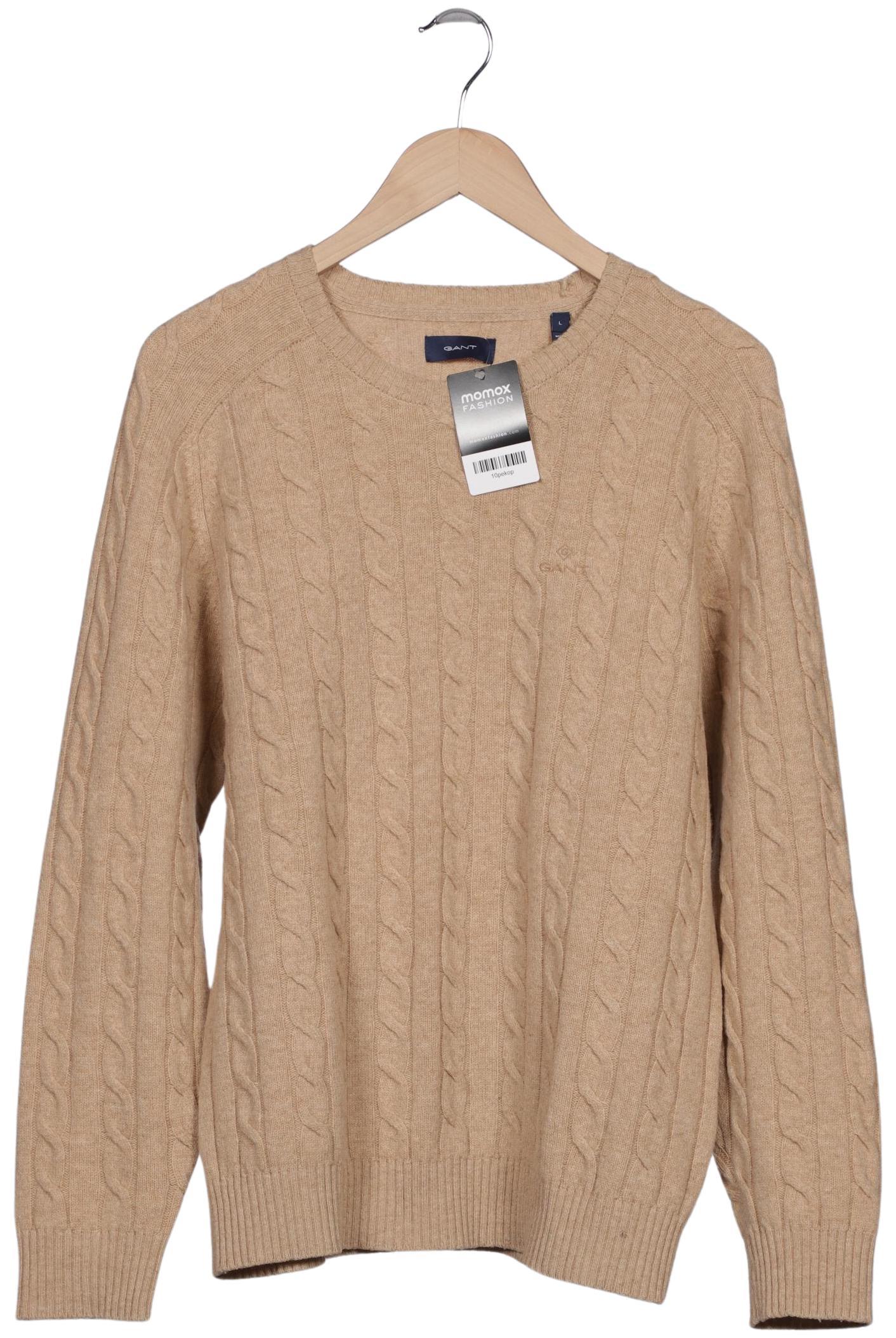 

Gant Herren Pullover, beige, Gr. 52