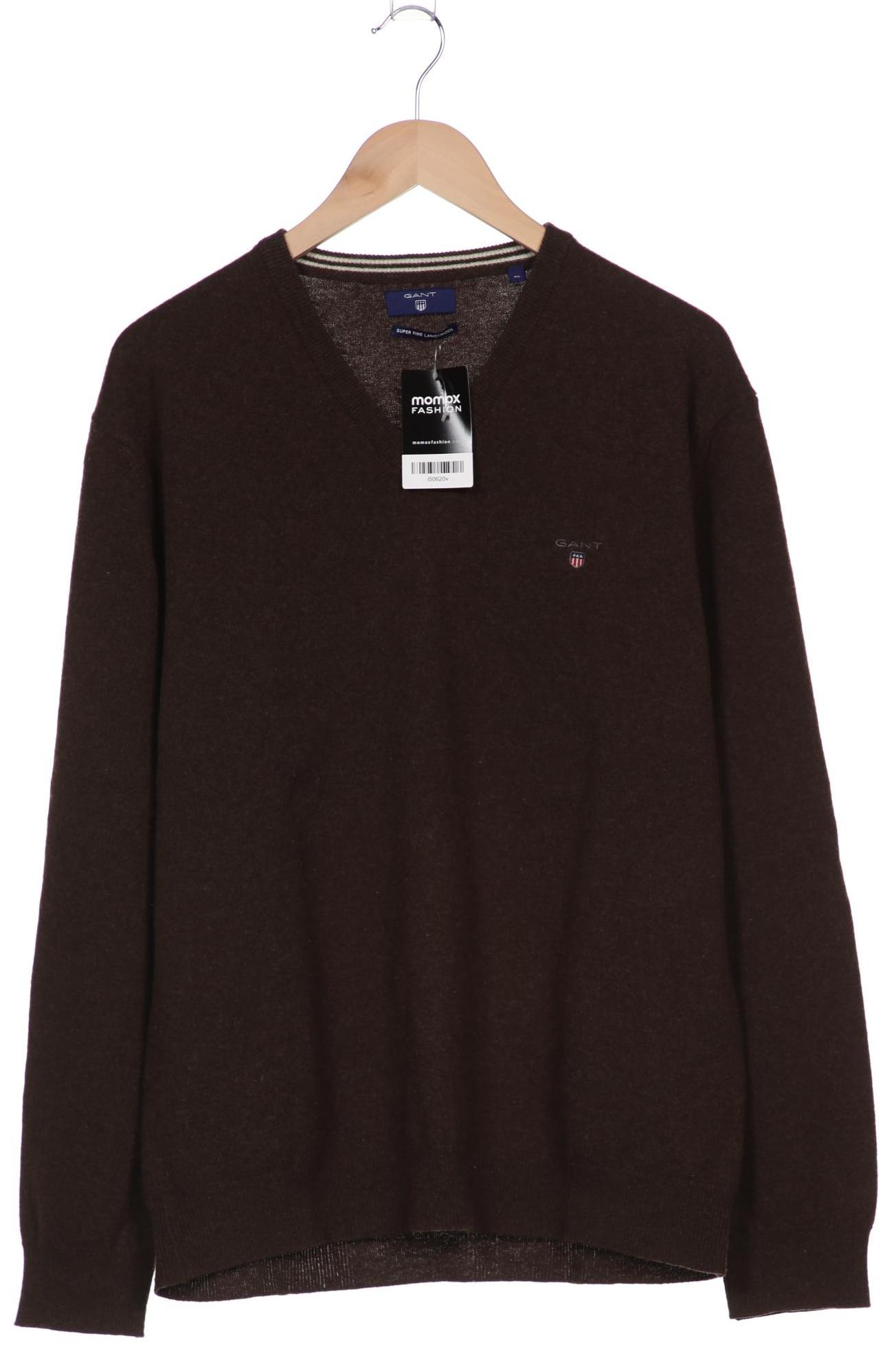 

Gant Herren Pullover, braun, Gr. 54