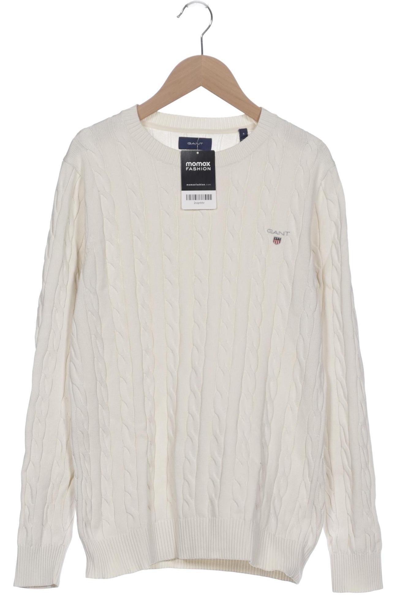 

Gant Herren Pullover, cremeweiß, Gr. 46