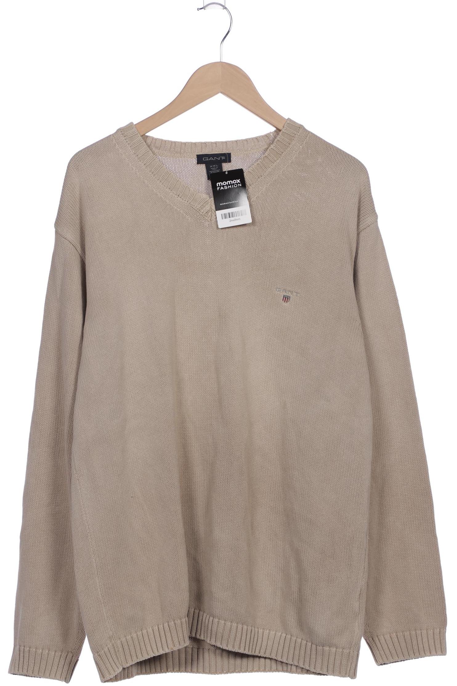 

Gant Herren Pullover, cremeweiß, Gr. 56