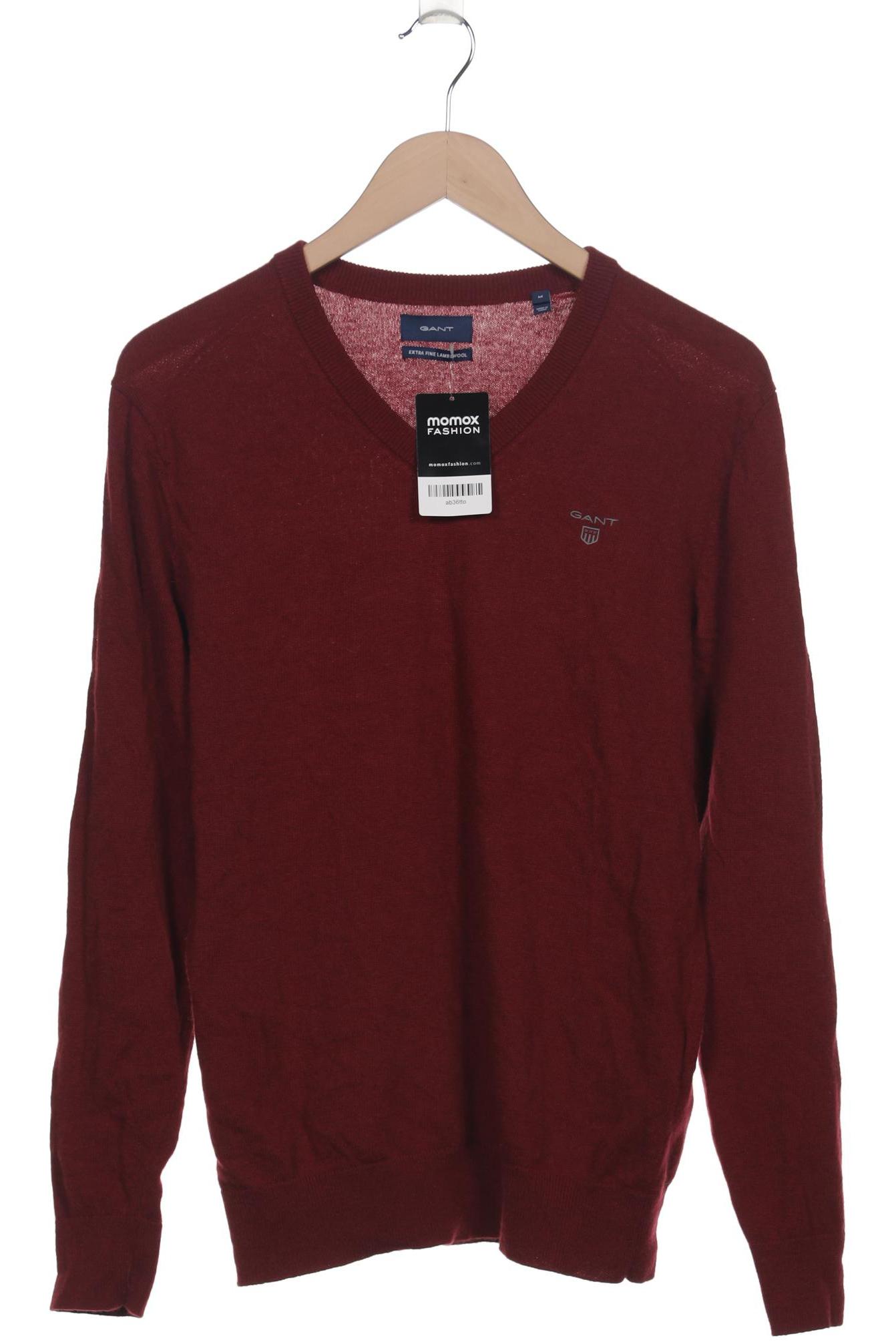 

Gant Herren Pullover, bordeaux, Gr. 48